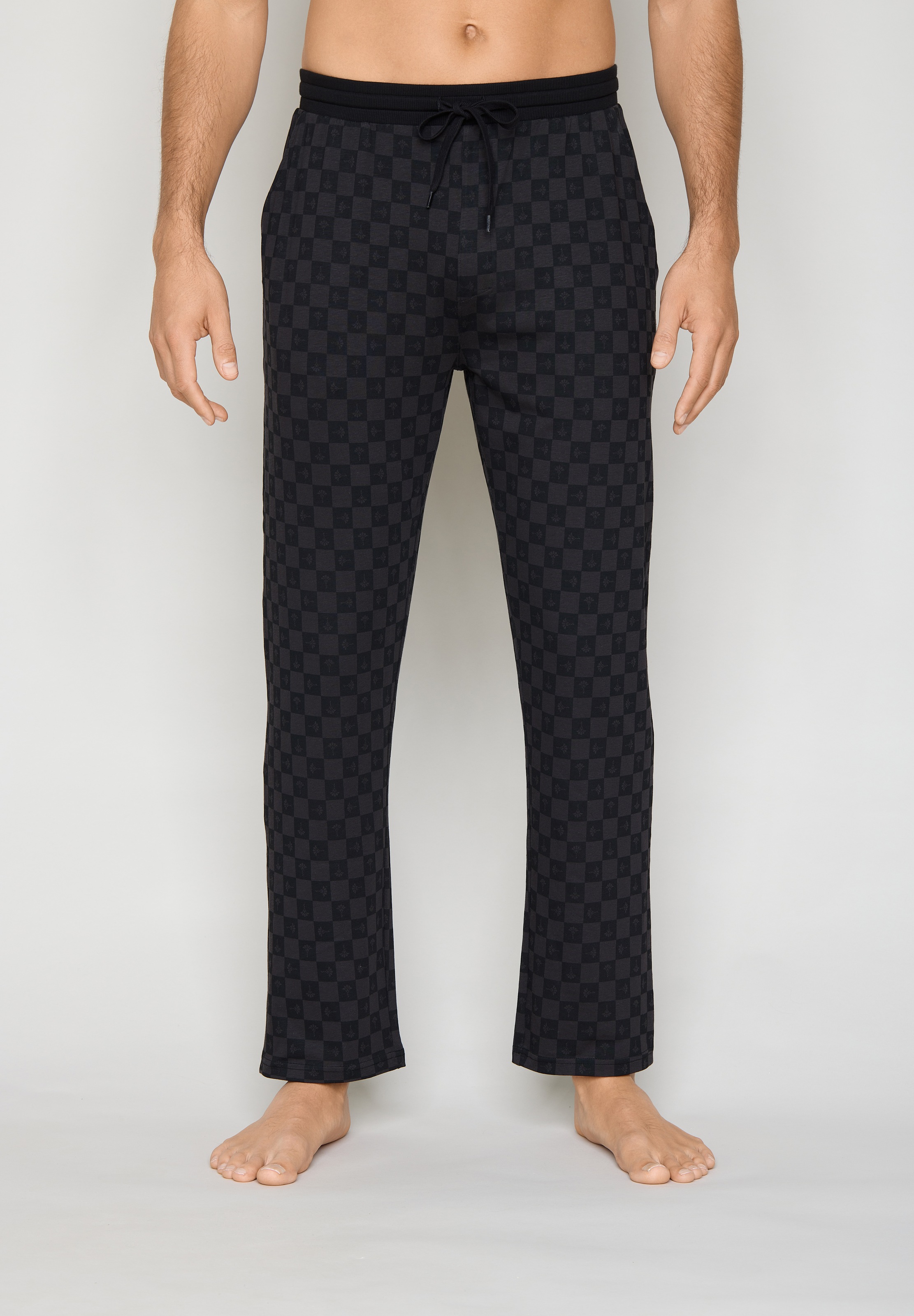 JOOP! Pyjama »EPP Set (Cotton Jersey)« aus Baumwollmischung, mit JOOP! Check Print