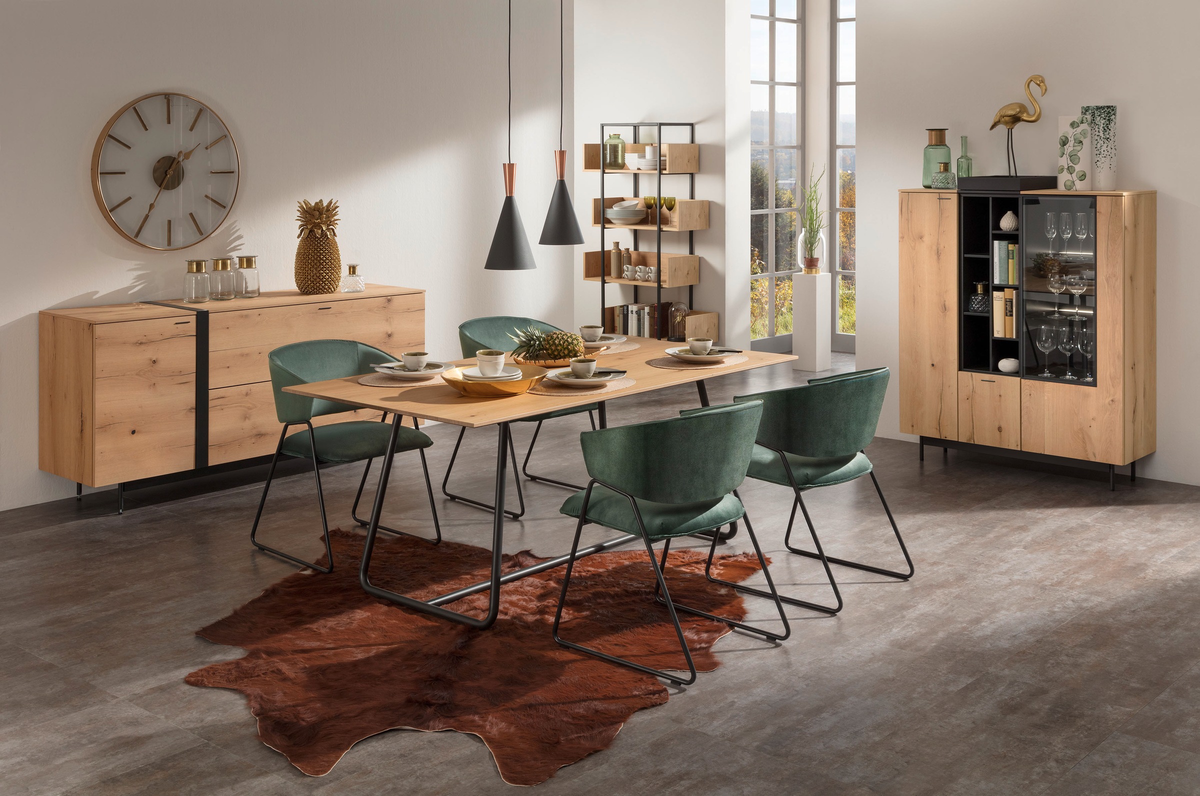 Bild von GWINNER Esstisch »Style«, verschiedene Größen wählbar, Made in Germany, Handgefertigt