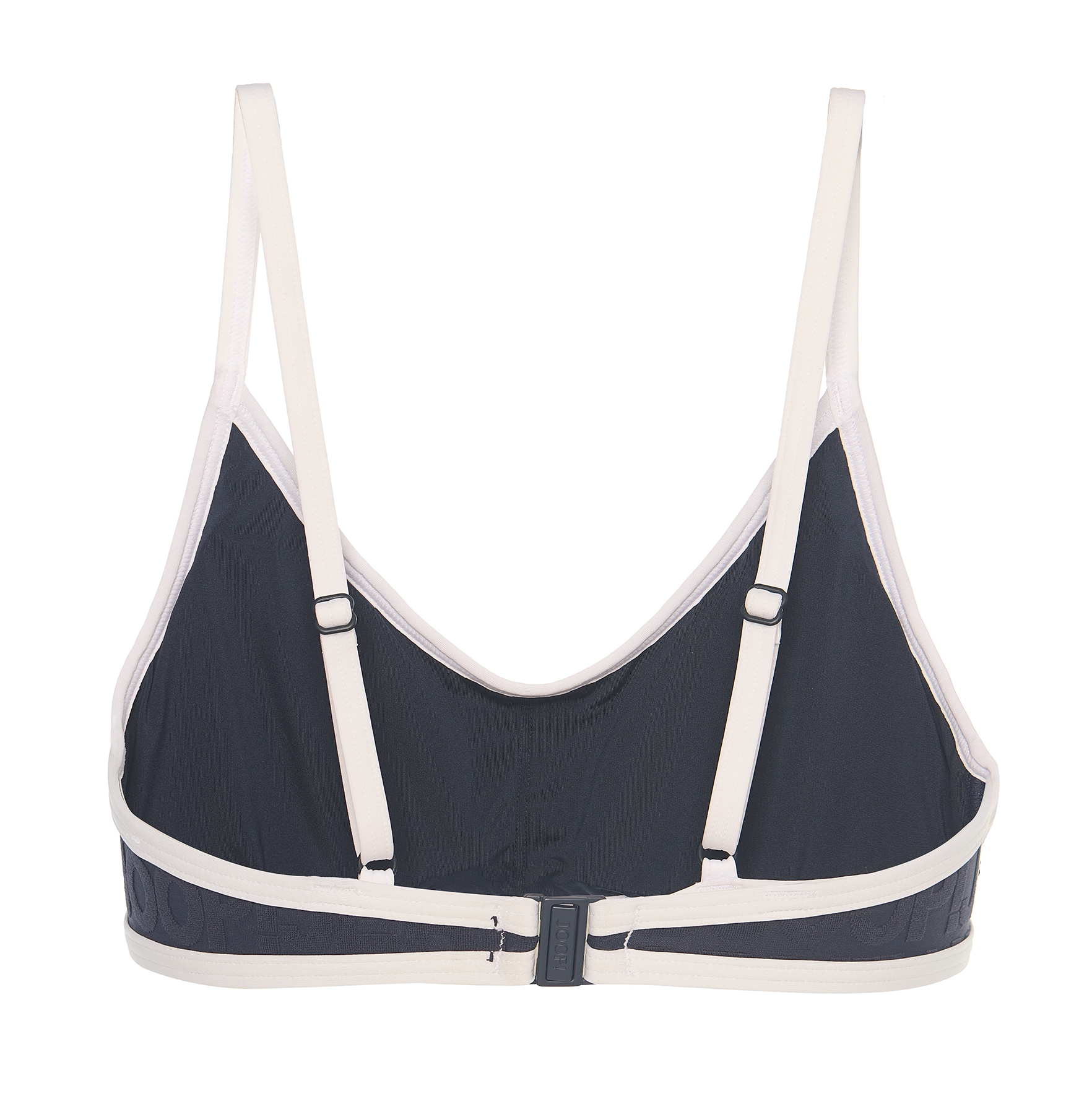 JOOP! Jeans Bustier-Bikini-Top »JEANS! LOGOGRAM«, mit wattierten Cups, mit tonalem Logoprint
