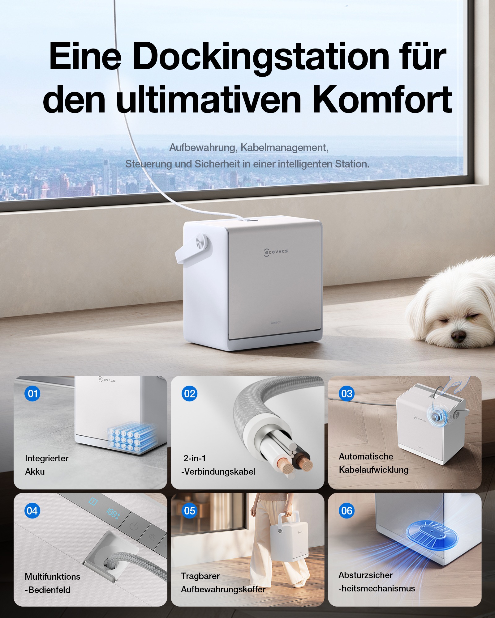 ECOVACS Fensterputzroboter »WINBOT W2S PRO OMNI«