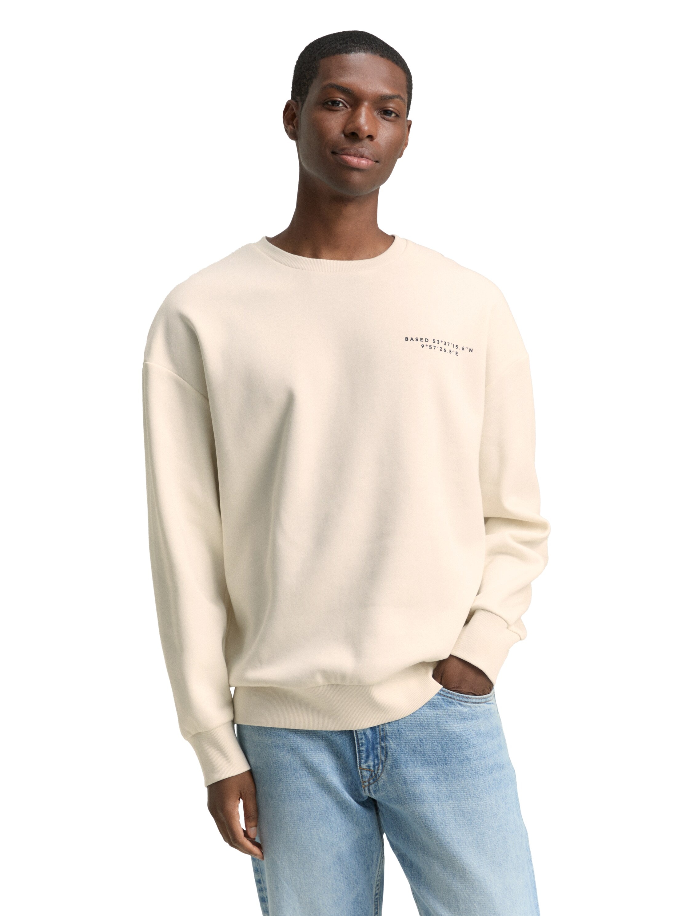 TOM TAILOR Denim Sweatshirt , mit Schriftzügen
