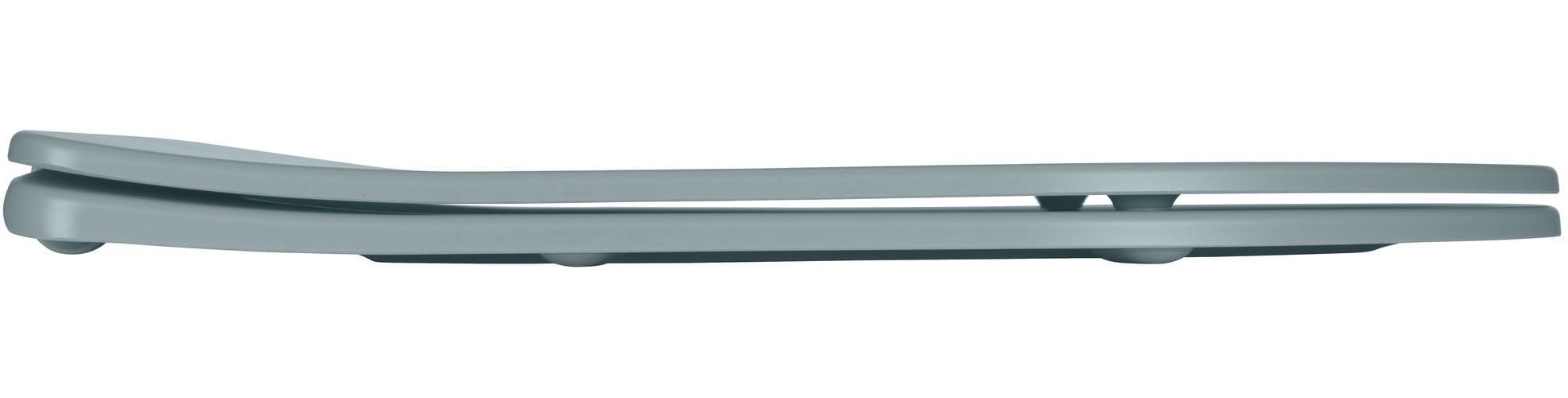 WENKO WC-Sitz »Galati« Toilettensitz aus Duroplast, ultraflach, D-Form, mit Absenkautomatik