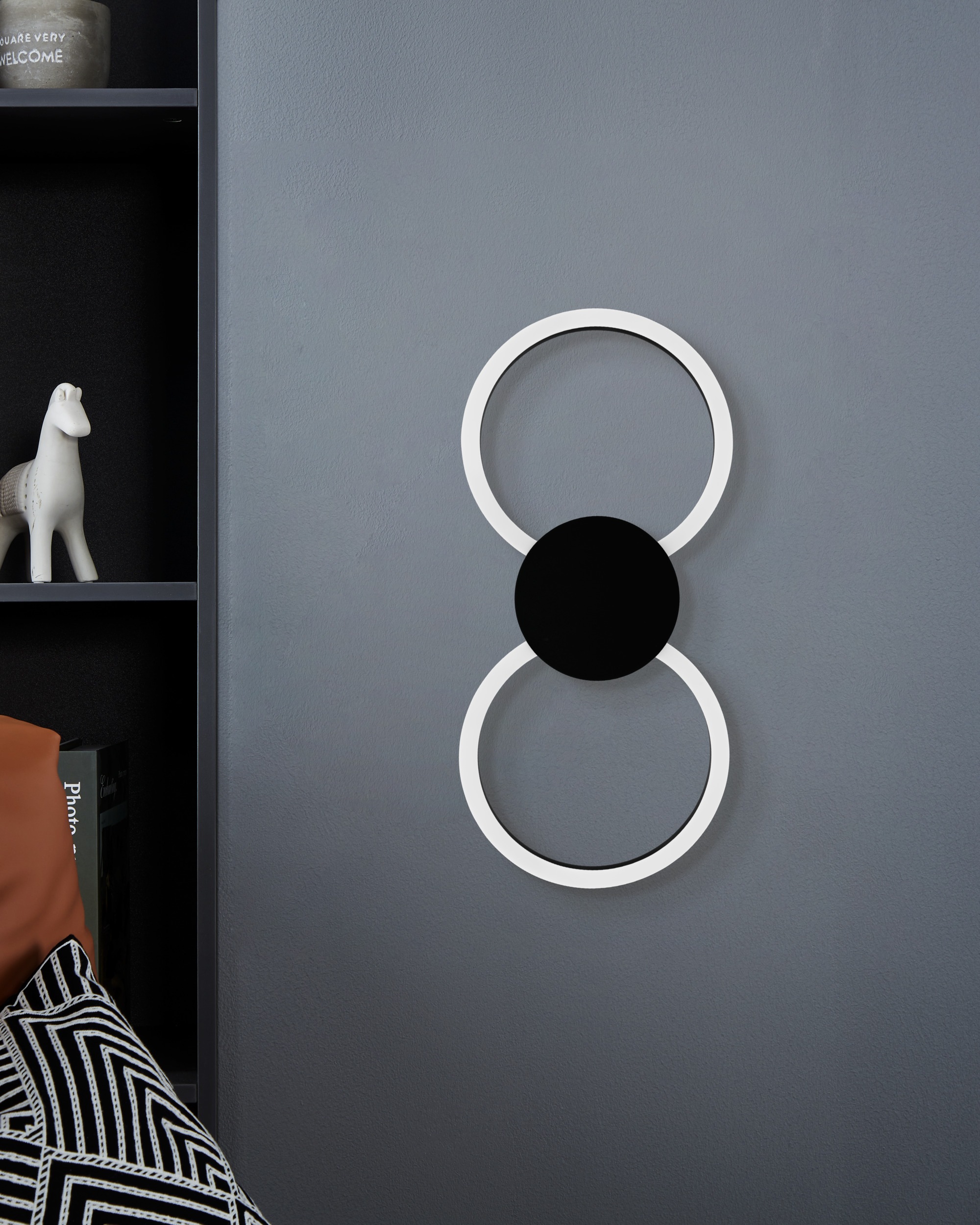 EGLO LED Deckenleuchte »VENTICELLO 1 Deckenlampe - Alu - LED;LED - 20W;0,91W - IP20« LED-Modul 1 Stk. Warmweiß Wohzimmerlampe, Esszimmerlampe, Flur, Schlafzimmer, L66 x B30 x H5 cm