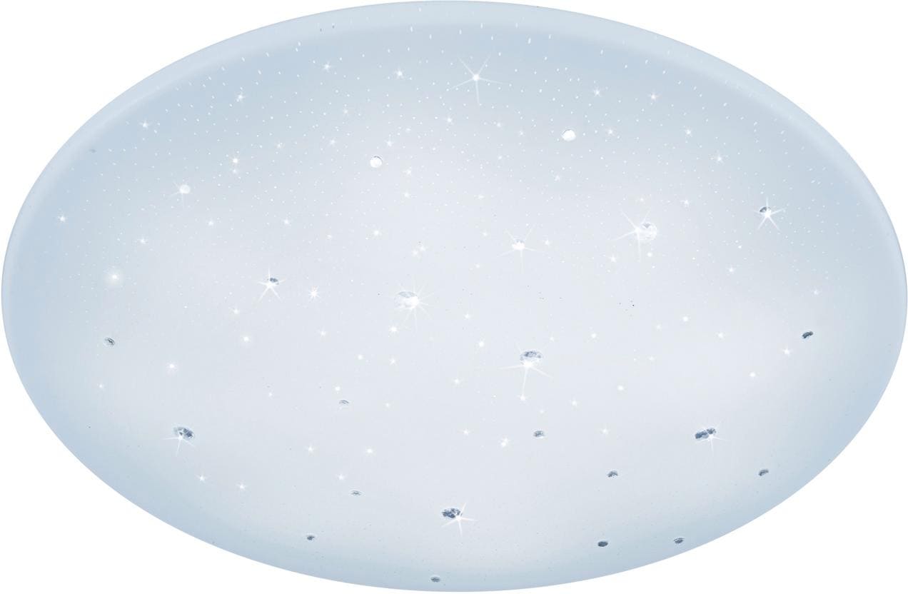 REALITY Leuchten LED Deckenleuchte »Achat«, 1 flammig, Leuchtmittel LED-Board | LED fest integriert, integr. Dimmer, Lichtfarbe stufenlos einstellbar, Starlight-Effekt