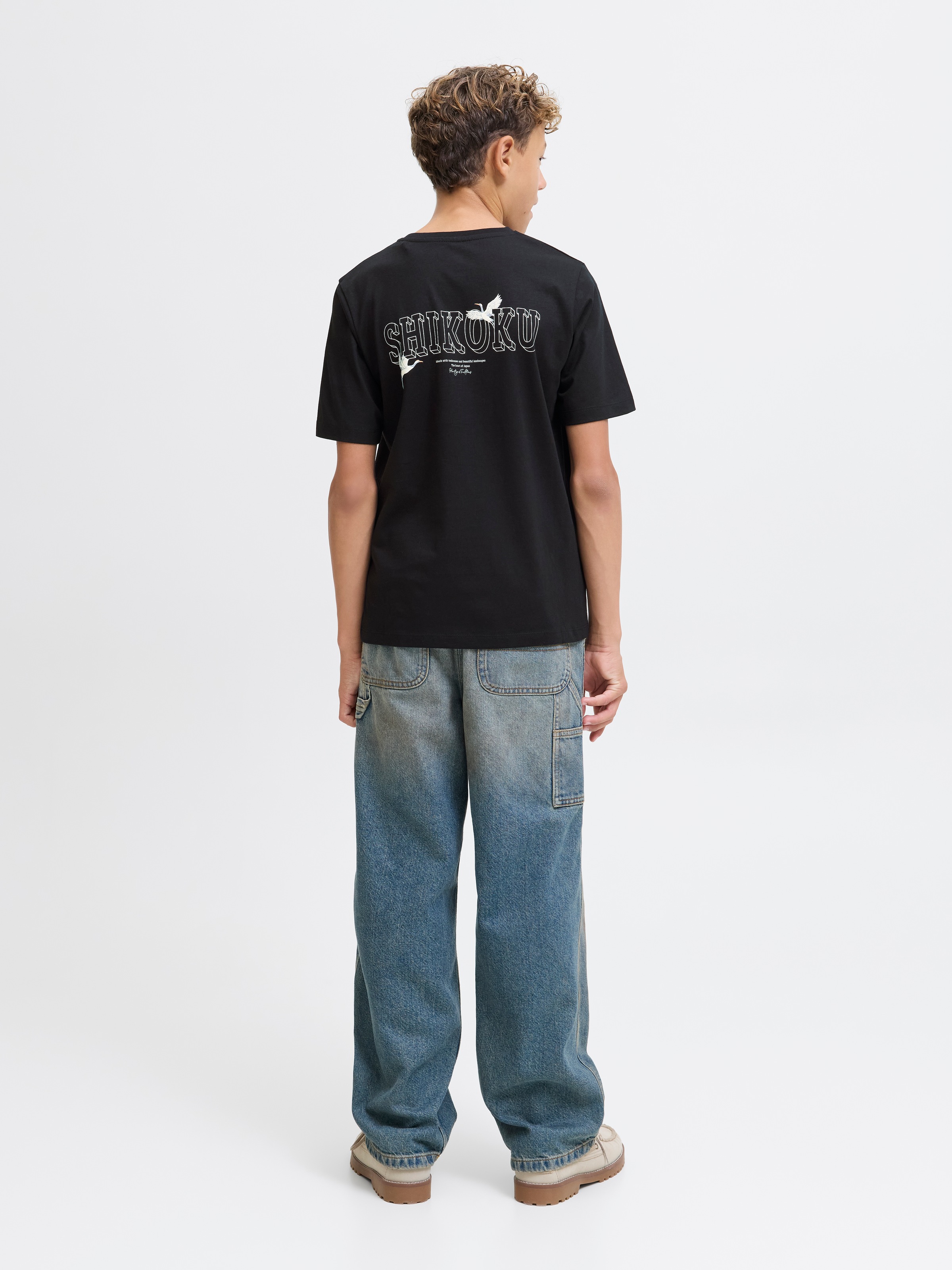 Jack & Jones Junior T-Shirt »JJKENJI TEE SS CREW NECK JNR«