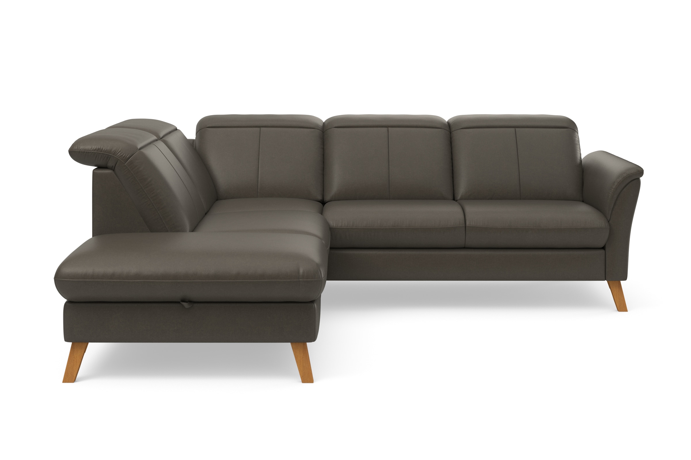 sit&more Ecksofa »Romero L-Form«, wahlweise mit oder ohne TV-Funktion, Bett günstig online kaufen