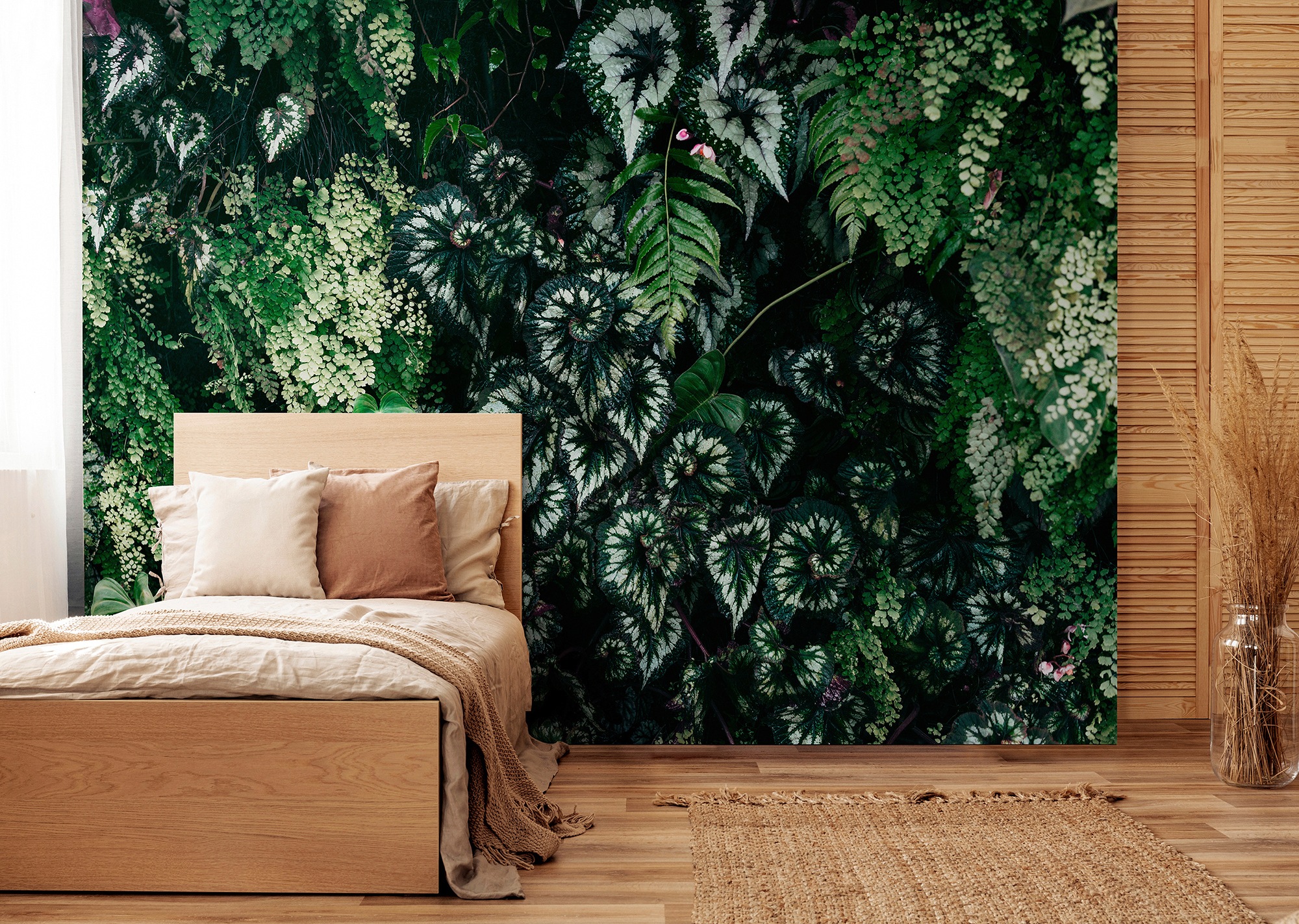 living walls Fototapete »Walls by Patel Deep Green« glatt Vlies, Wand günstig online kaufen