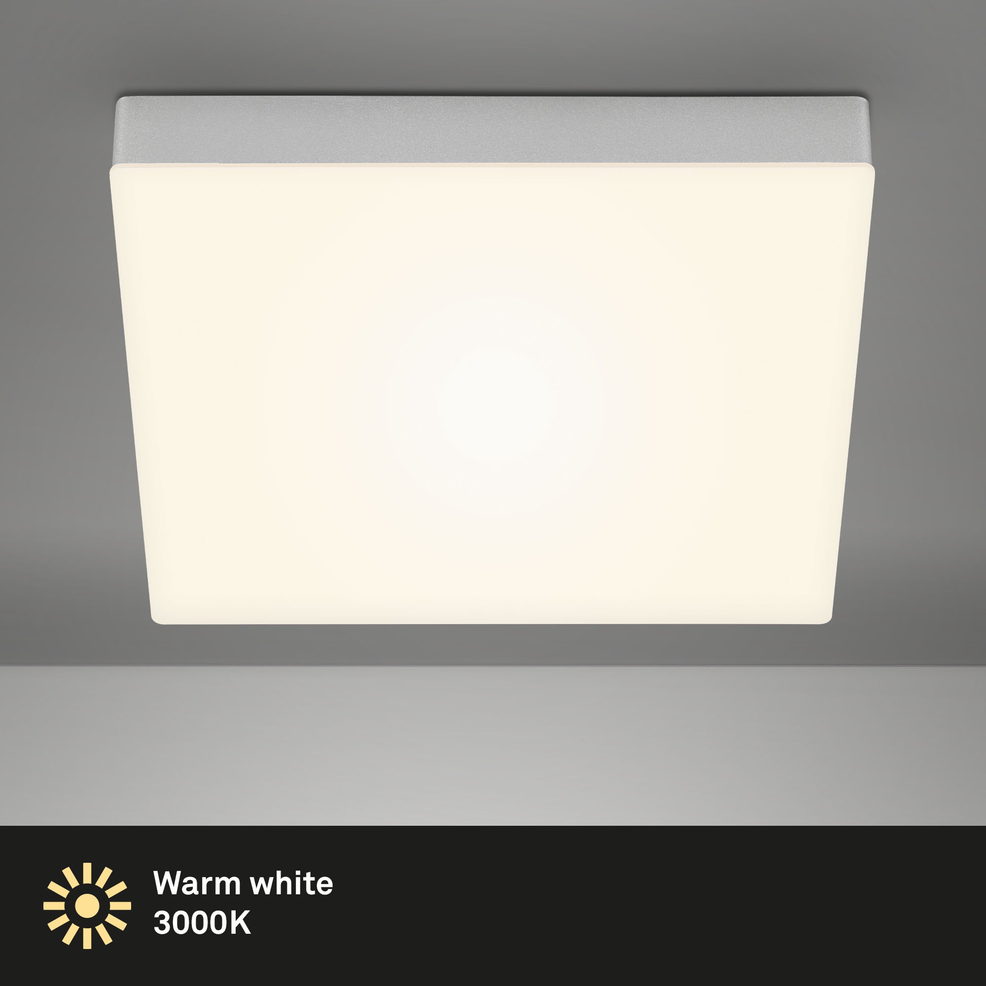 Briloner Leuchten Aufbauleuchte »Flame«, Leuchtmittel LED-Board | LED fest integriert