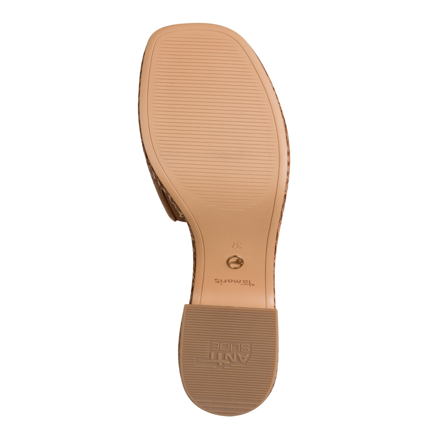 Tamaris Pantolette  Blockabsatz, Plateau, Sommerschuh in trendiger Flechtoptik