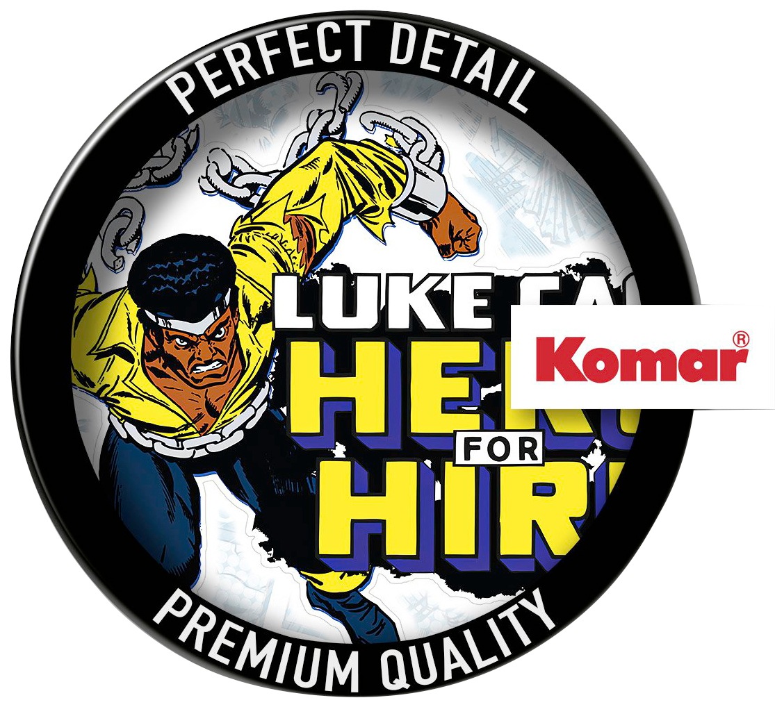 Komar Wandtattoo »Luke Cage Comic - Größe 50 x 70 cm«, (1 St.), selbstklebend, Wandsticker, Kinderzimmer