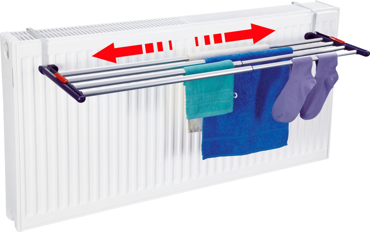 Leifheit Heizkörper-Wäschetrockner »Quartett 42 Extendable«, Trockenlänge: verstellbar von ca. 2,2 m - 4,2 m