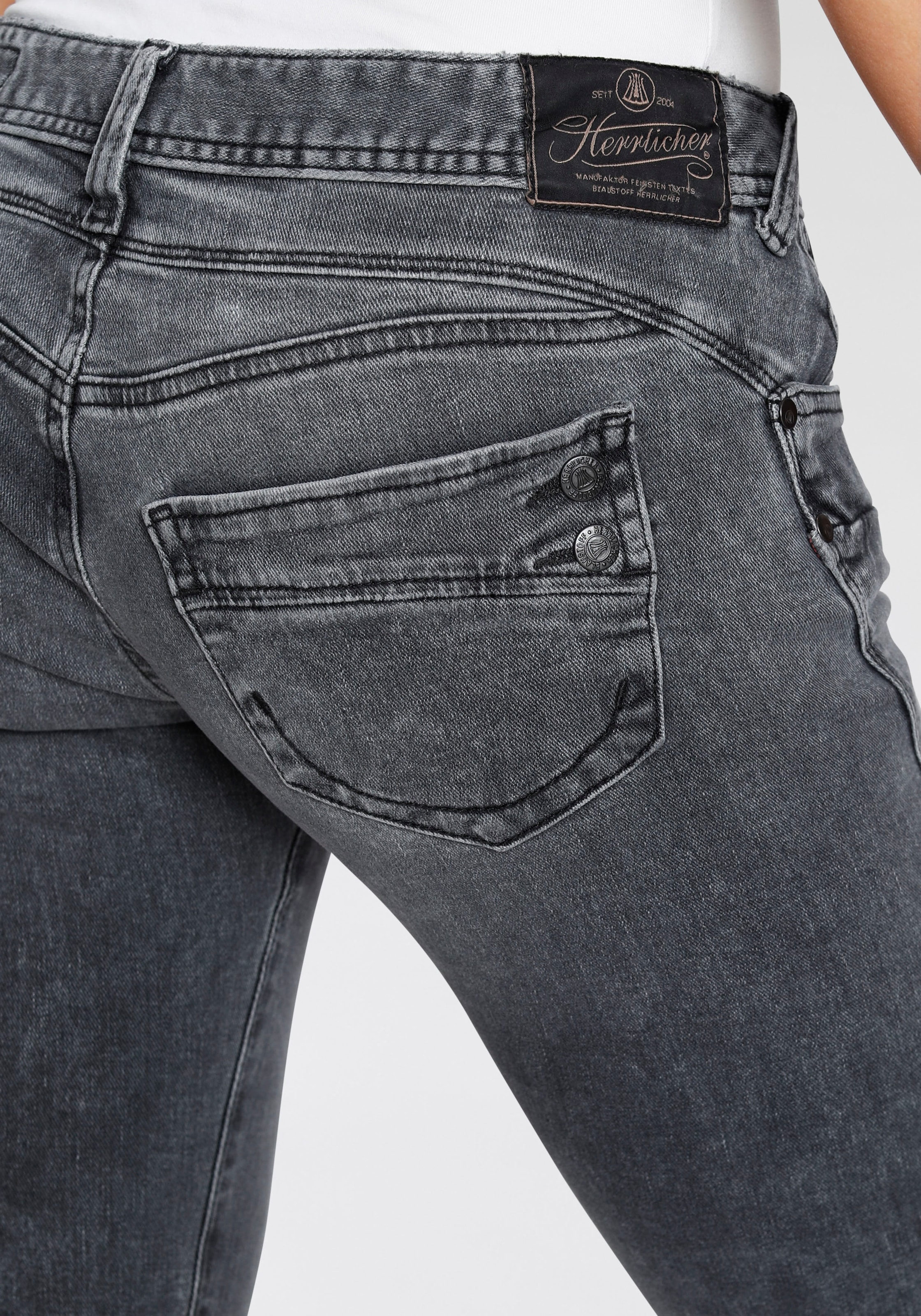 Kitotex kaufen »PIPER Technology ORGANIC«, dank Slim-fit-Jeans SLIM Herrlicher umweltfreundlich