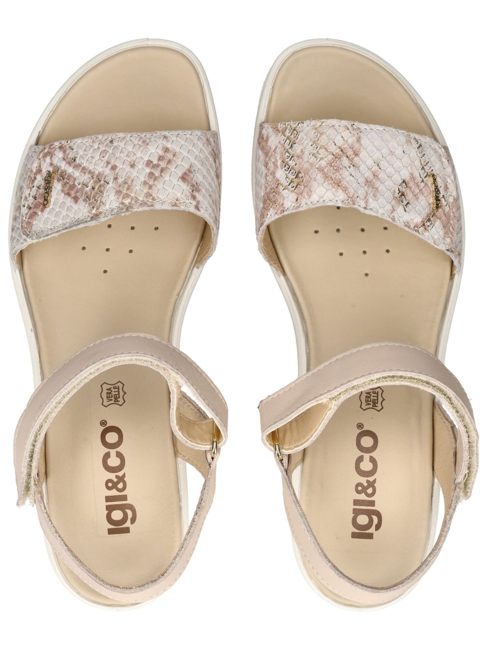 IGI & CO Keilsandalette »IGI & CO Sandalen Leder«