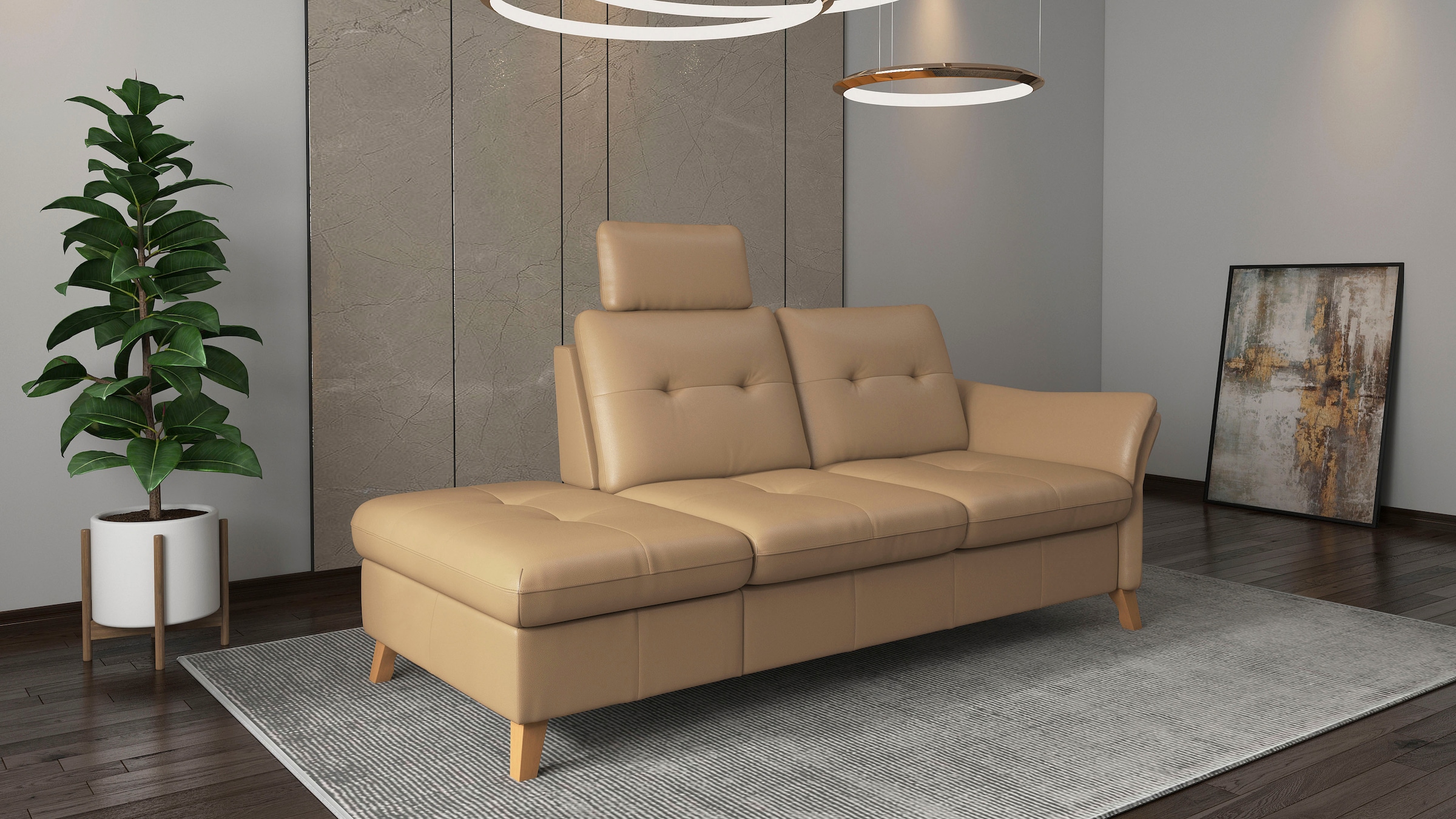 sit&more Recamiere "Göteborg", inklusive Federkern günstig online kaufen