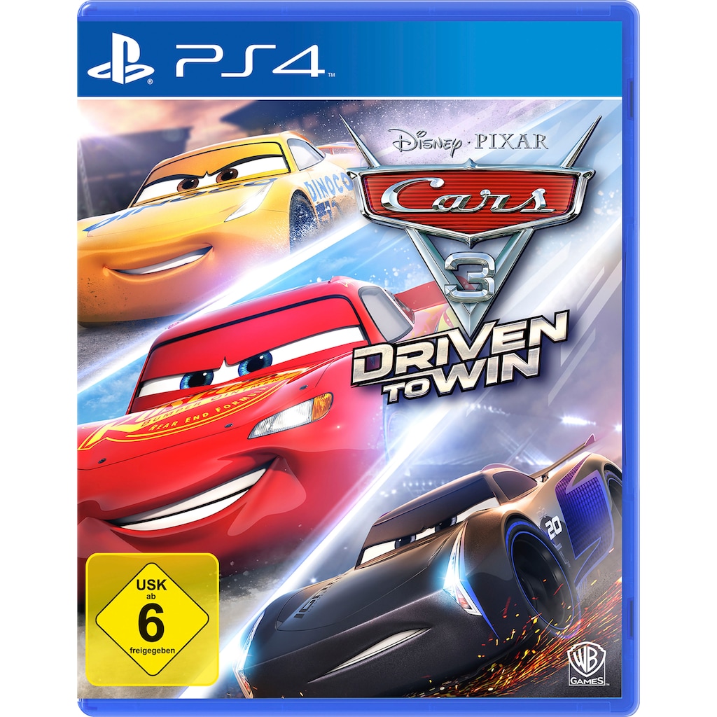Warner Games Spielesoftware »Cars 3: Driven to Win«, PlayStation 4