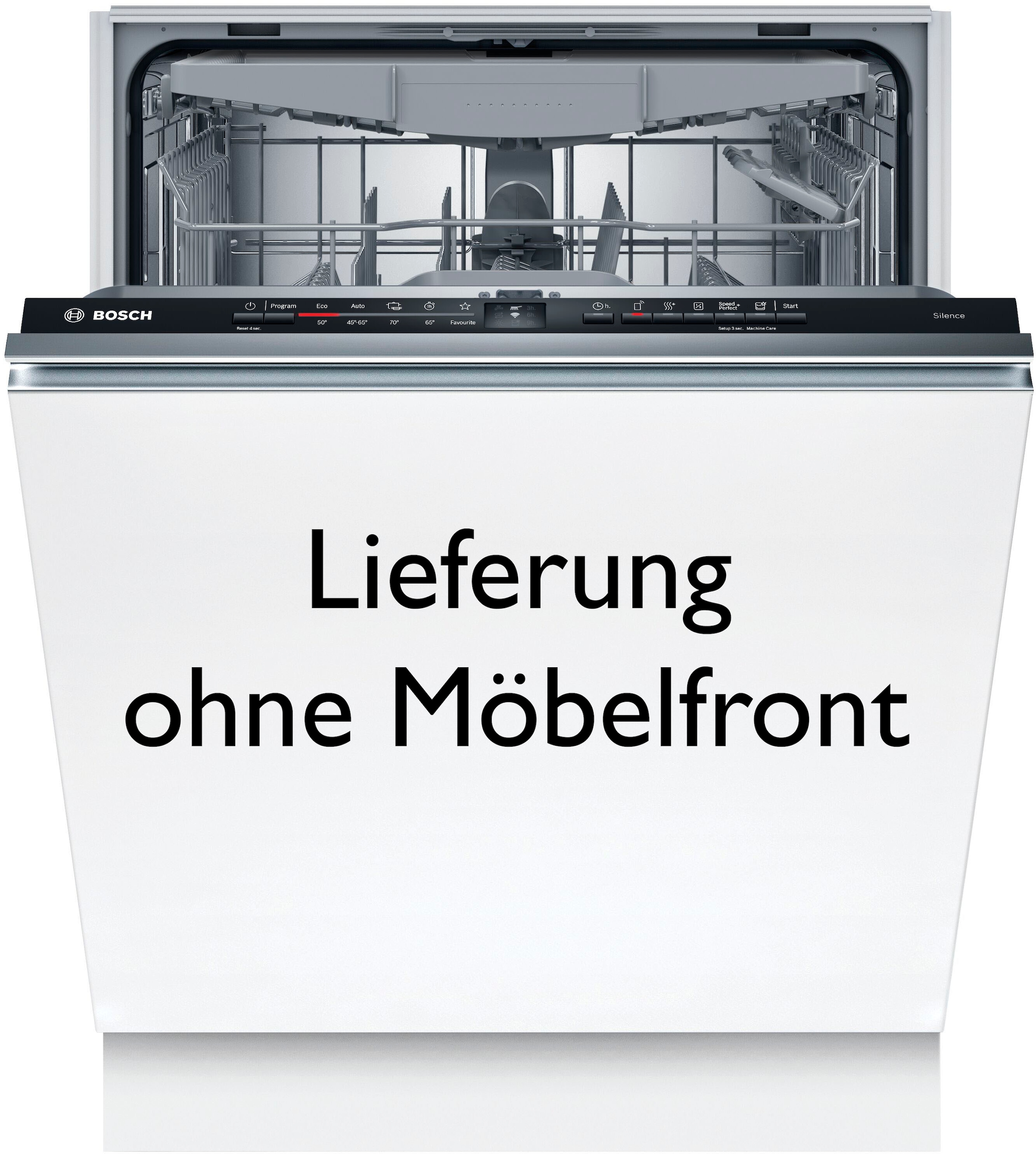 BOSCH vollintegrierbarer Geschirrspüler Serie 2 »SMV2HVX02E«, 14 Maßgedecke, Infolicht auf dem Boden & Flexibilität dank VarioSchublade