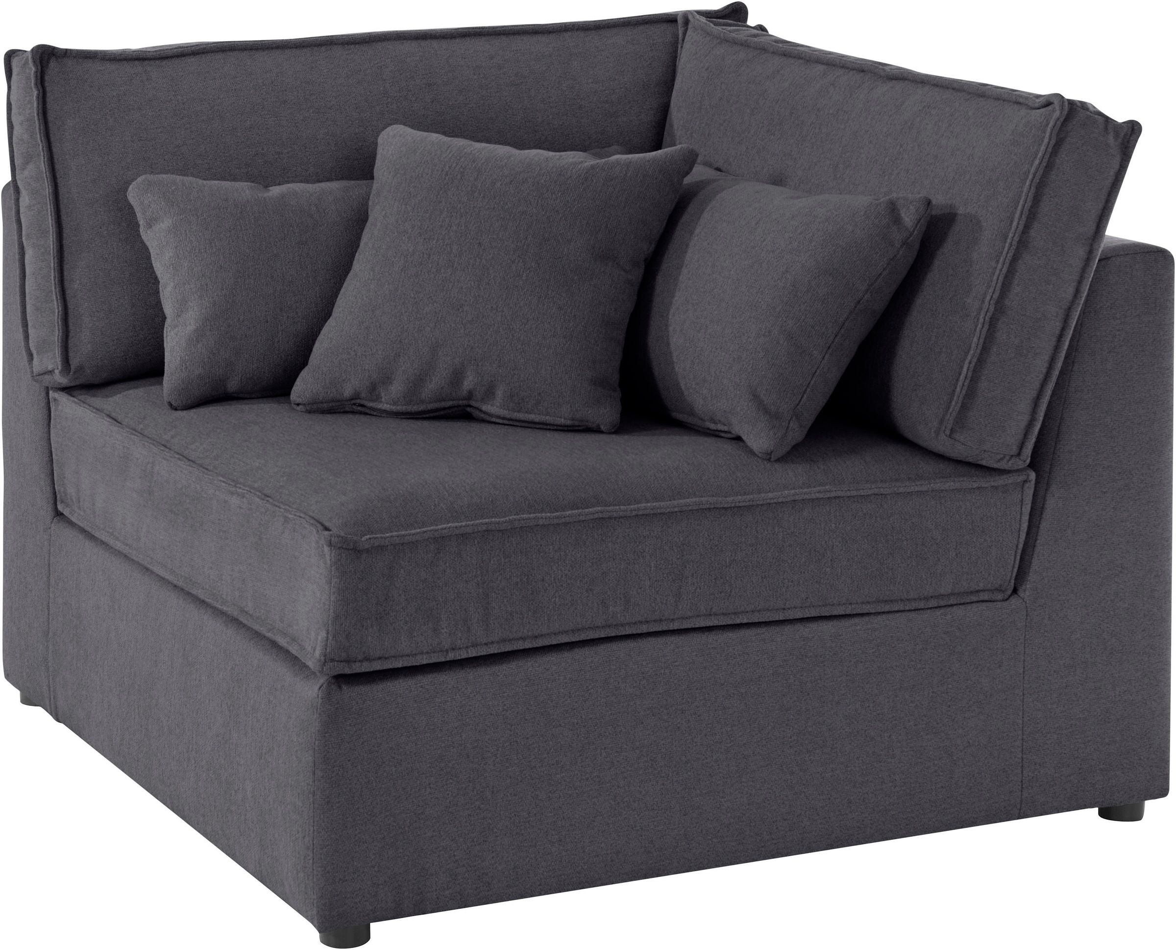 OTTO home Sofa-Eckelement »Florid« Teil eines Modulsofas, fester Sitzkomfor günstig online kaufen