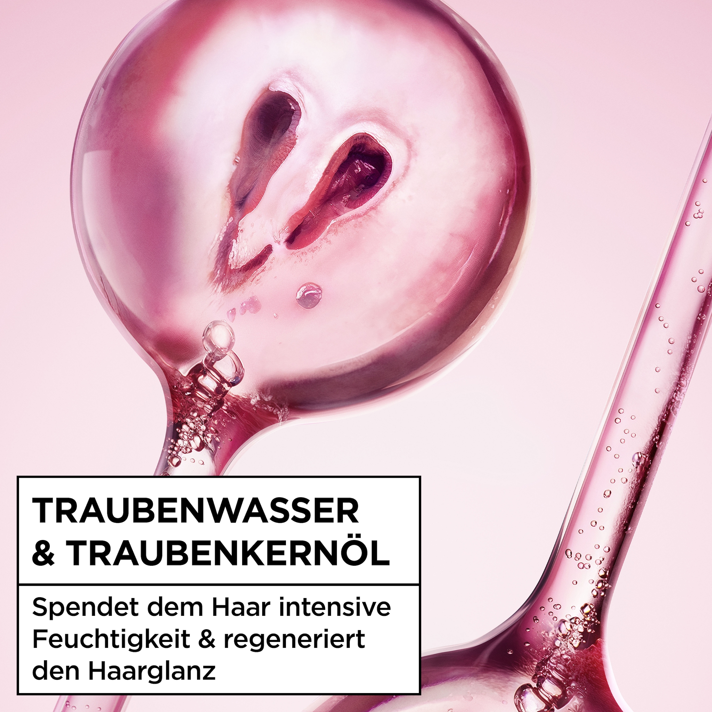 GARNIER Haarspülung »Garnier Wahre Schätze Traube Hydraboost Spülung (6er Packung)«