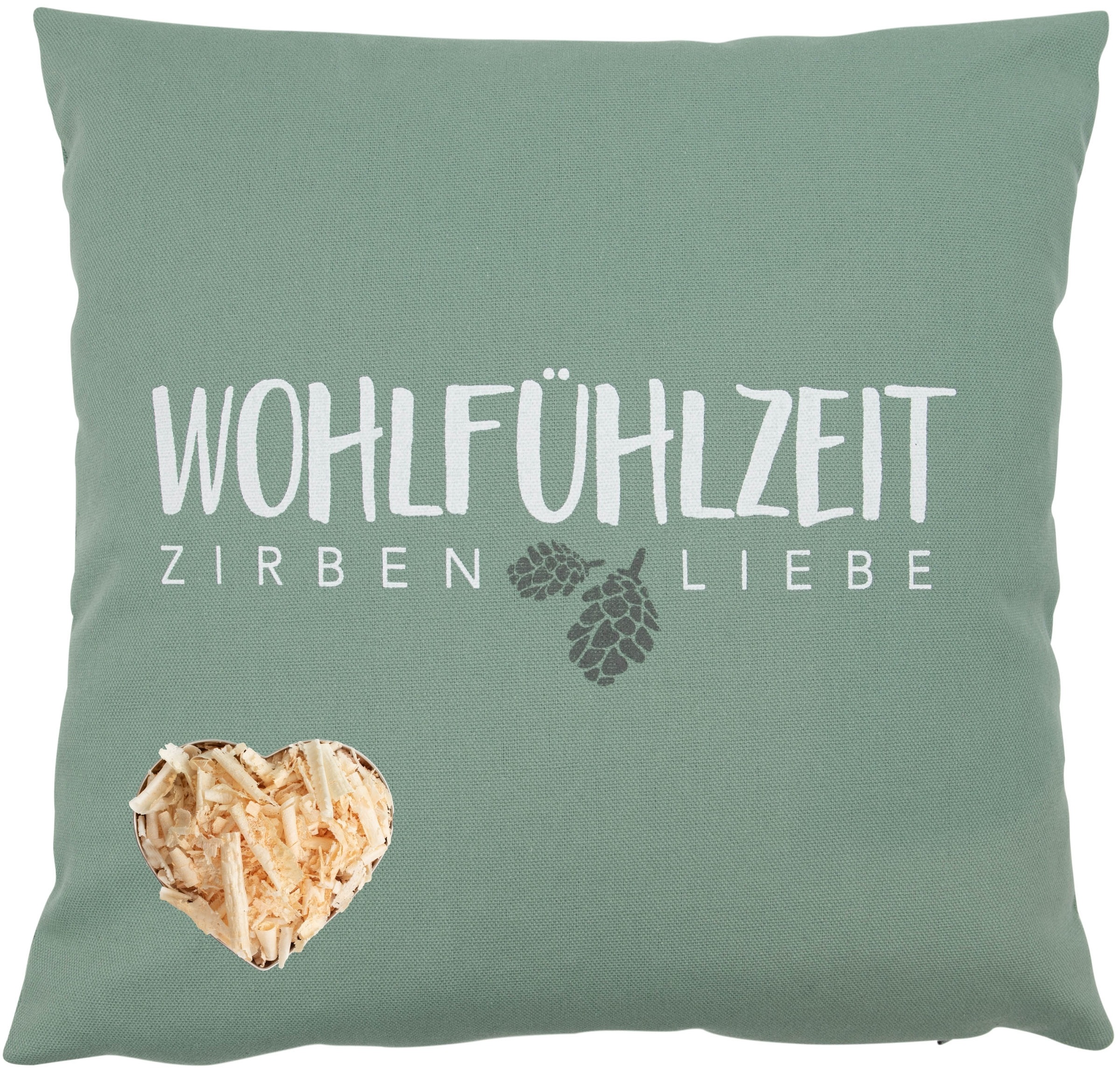 herbalind Zirbenkissen, (1 tlg.), 25x25 cm