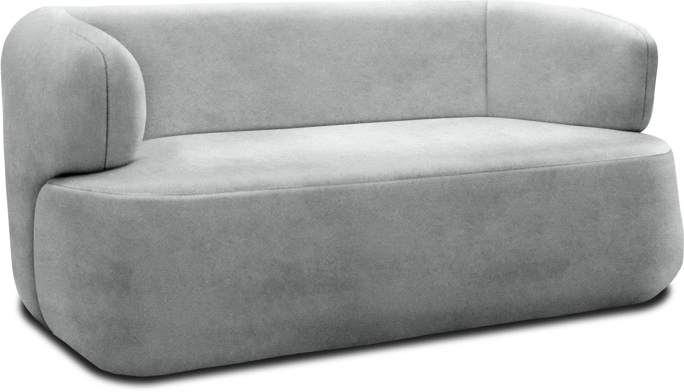 DOMO collection 2-Sitzer »800012 Designsofa, komfortabel und elegant, organische Formensprache«, Formschöner 2-Sitzer