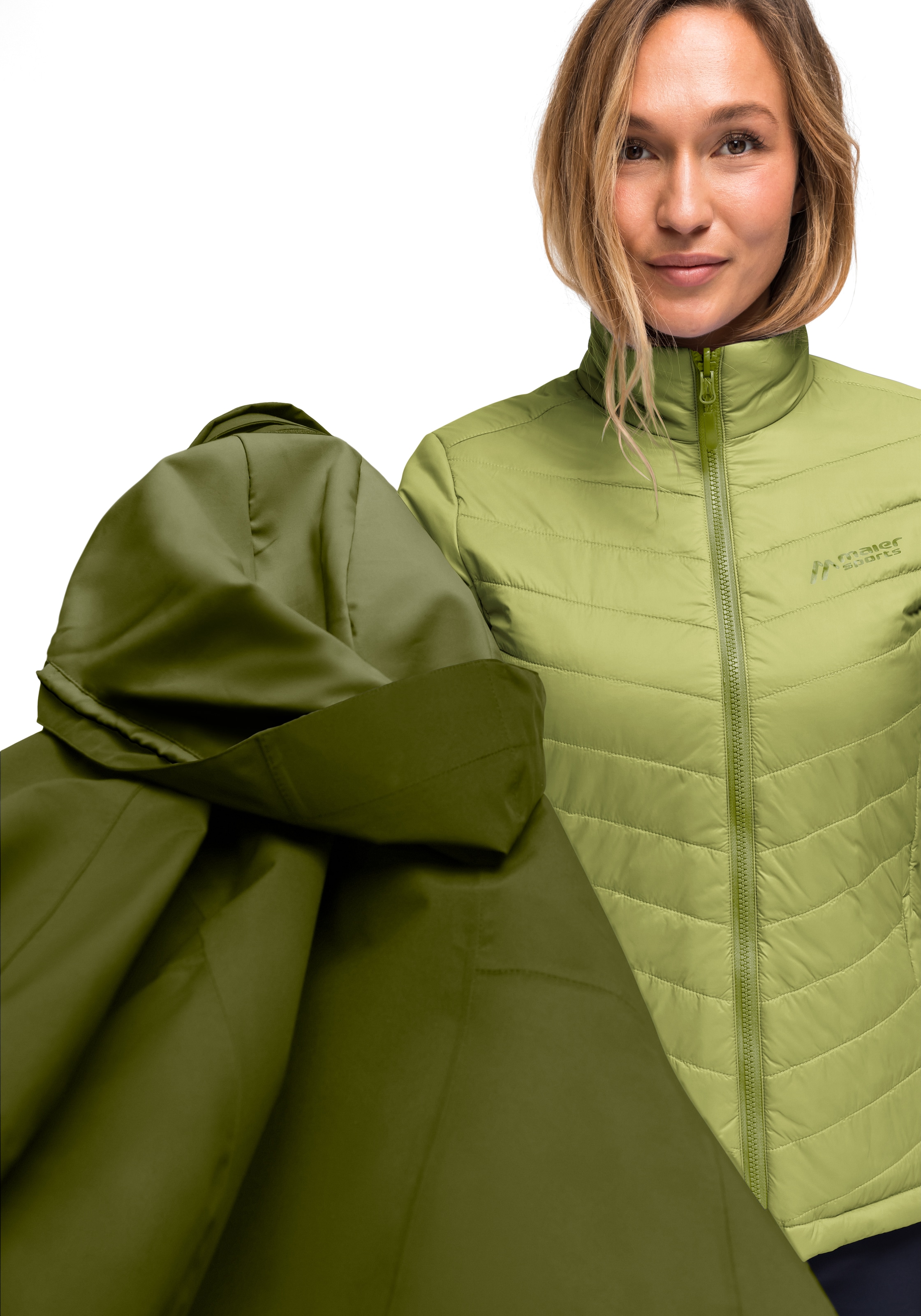 Maier Sports 3-in-1-Funktionsjacke »Ribut bestellen Wander-Jacke und für Damen, atmungsaktiv online W«, wasserdicht