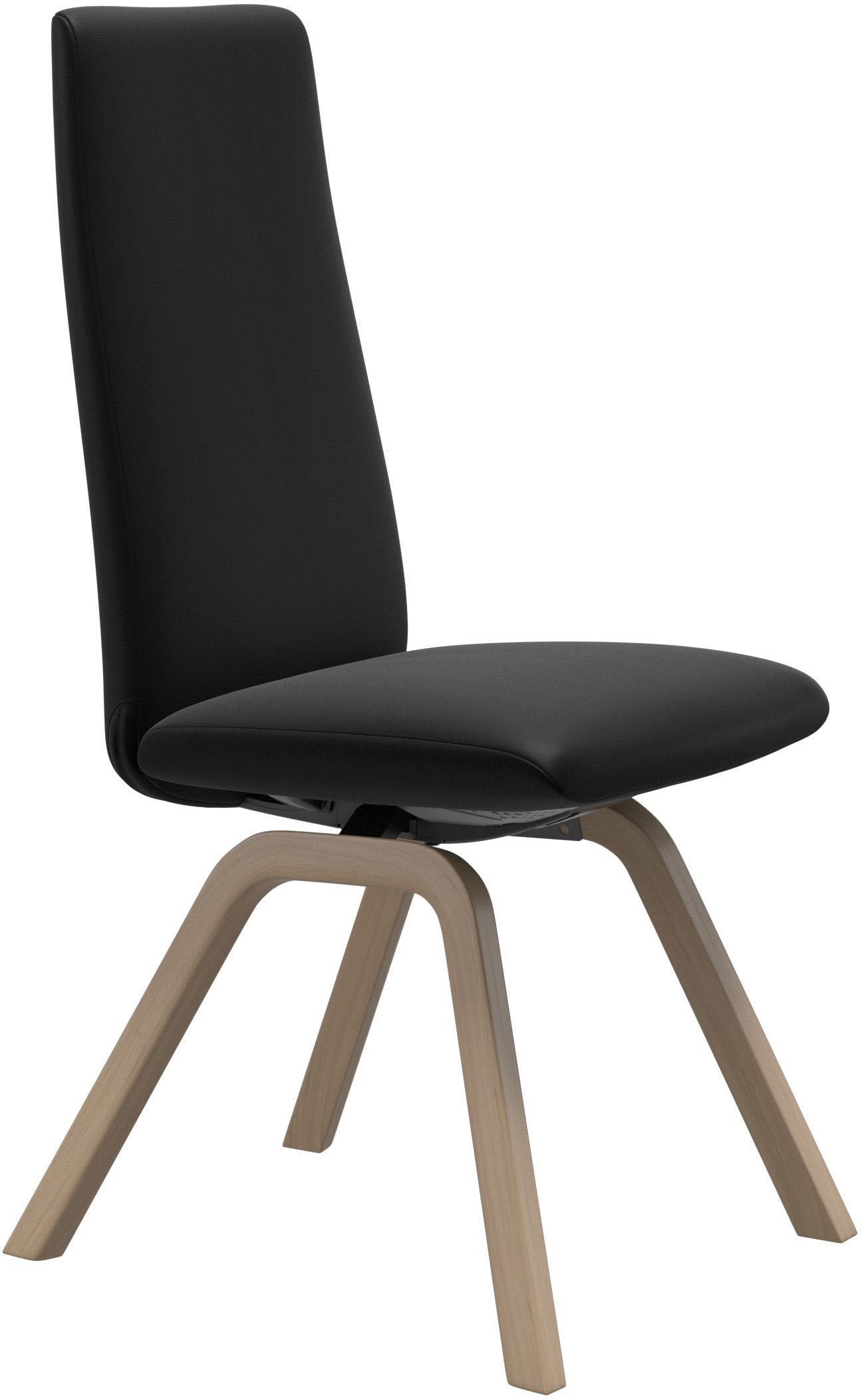 Stressless® Polsterstuhl »Laurel«, Leder BATICK, High Back, Größe M, mit schräggestellten Beinen in Eiche natur