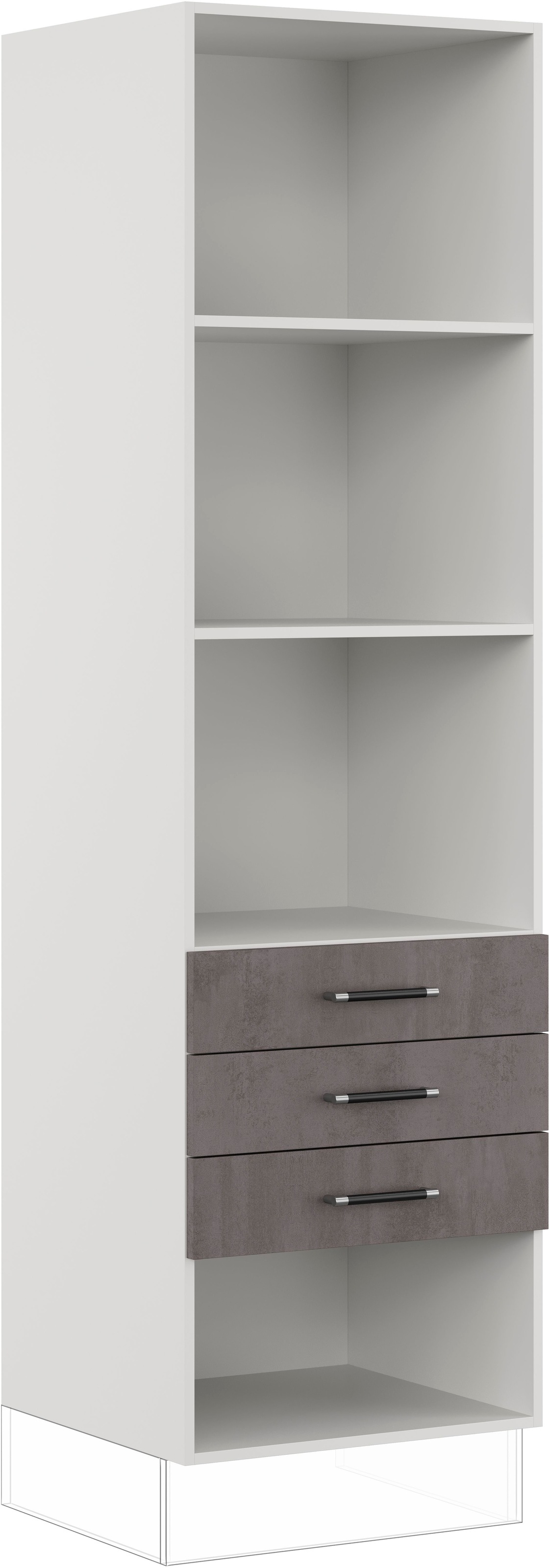 IMPULS KÜCHEN Seitenschrank »"Prag", Breite/Höhe: 60/205,1 cm, mit Soft-Clo günstig online kaufen