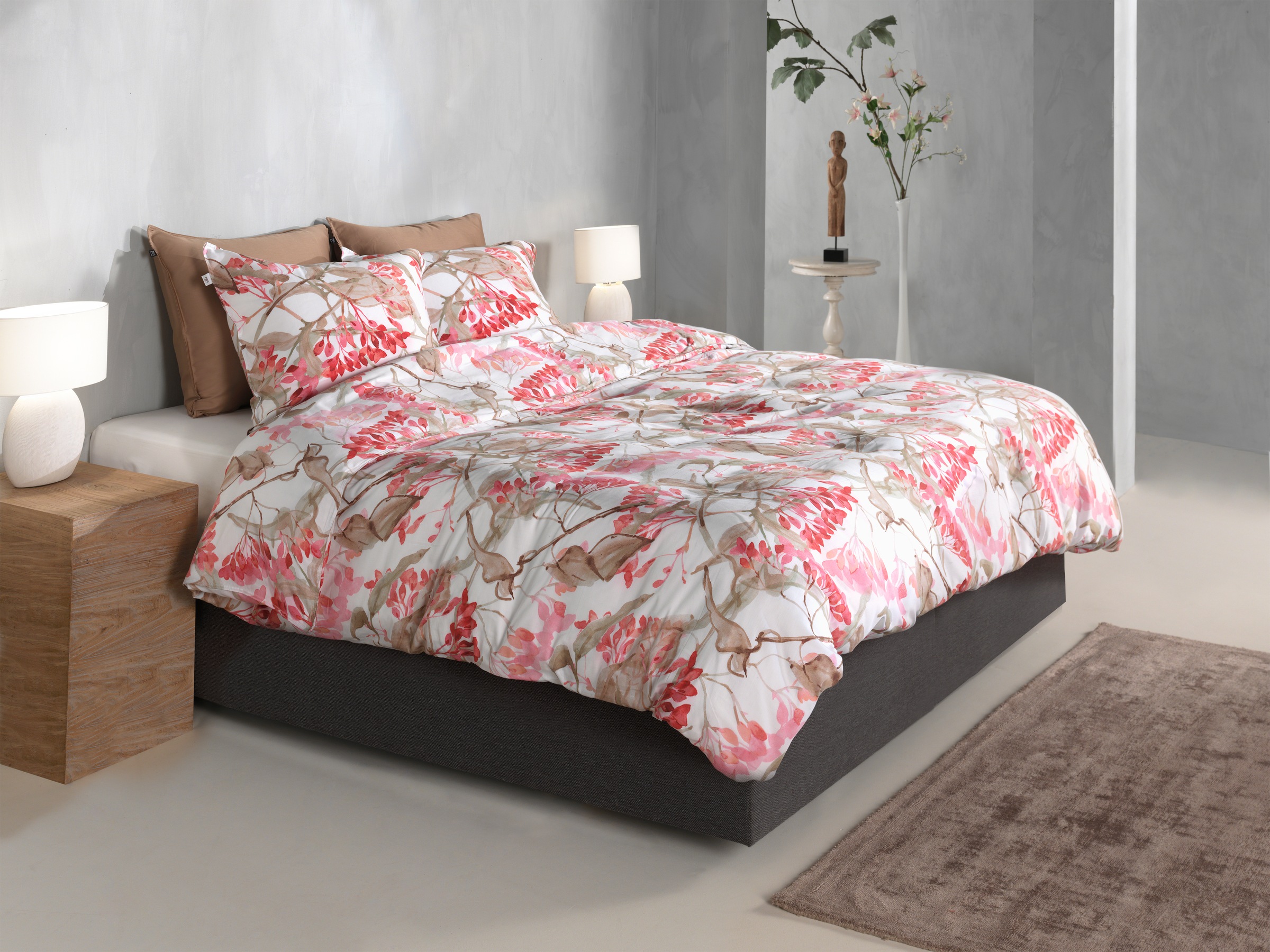 ZO HOME Bettwäsche »Zohome Bettwäsche Dario« 2 Bettwäsche aus 100% Baumwolle, hochwertige Mako-Satin, ab 135x200 cm.