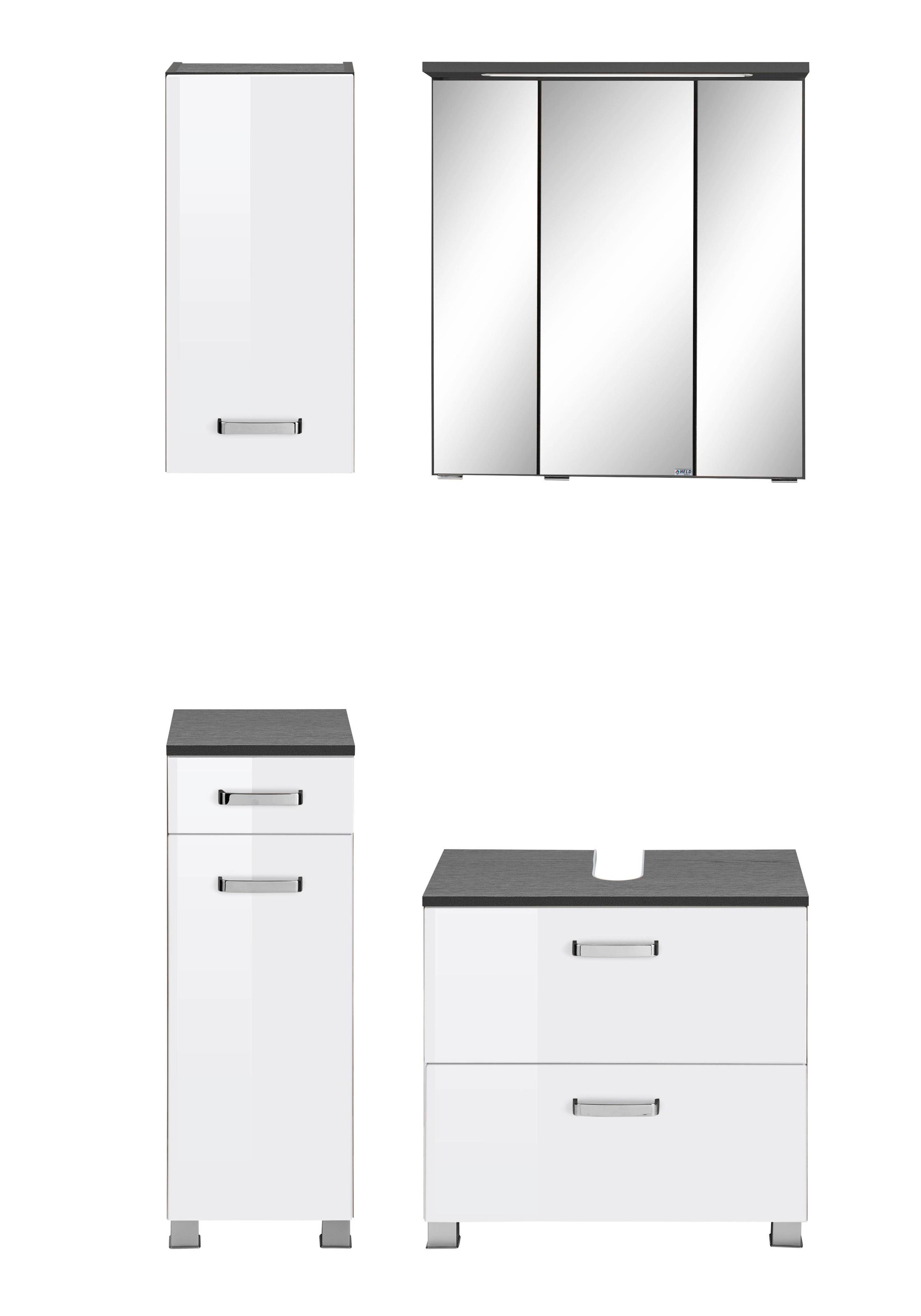 welltime Badmöbel-Set »Ravenna« 4 Stk. tlg. günstig online kaufen