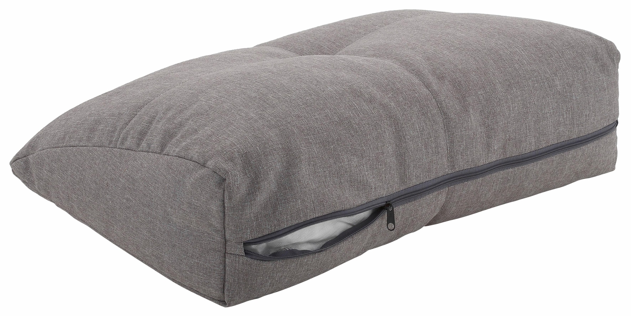Home affaire Ecksofa »Viborg L-Form«, mit Regal in der Armlehne, wahlweise mit Bettfunktion