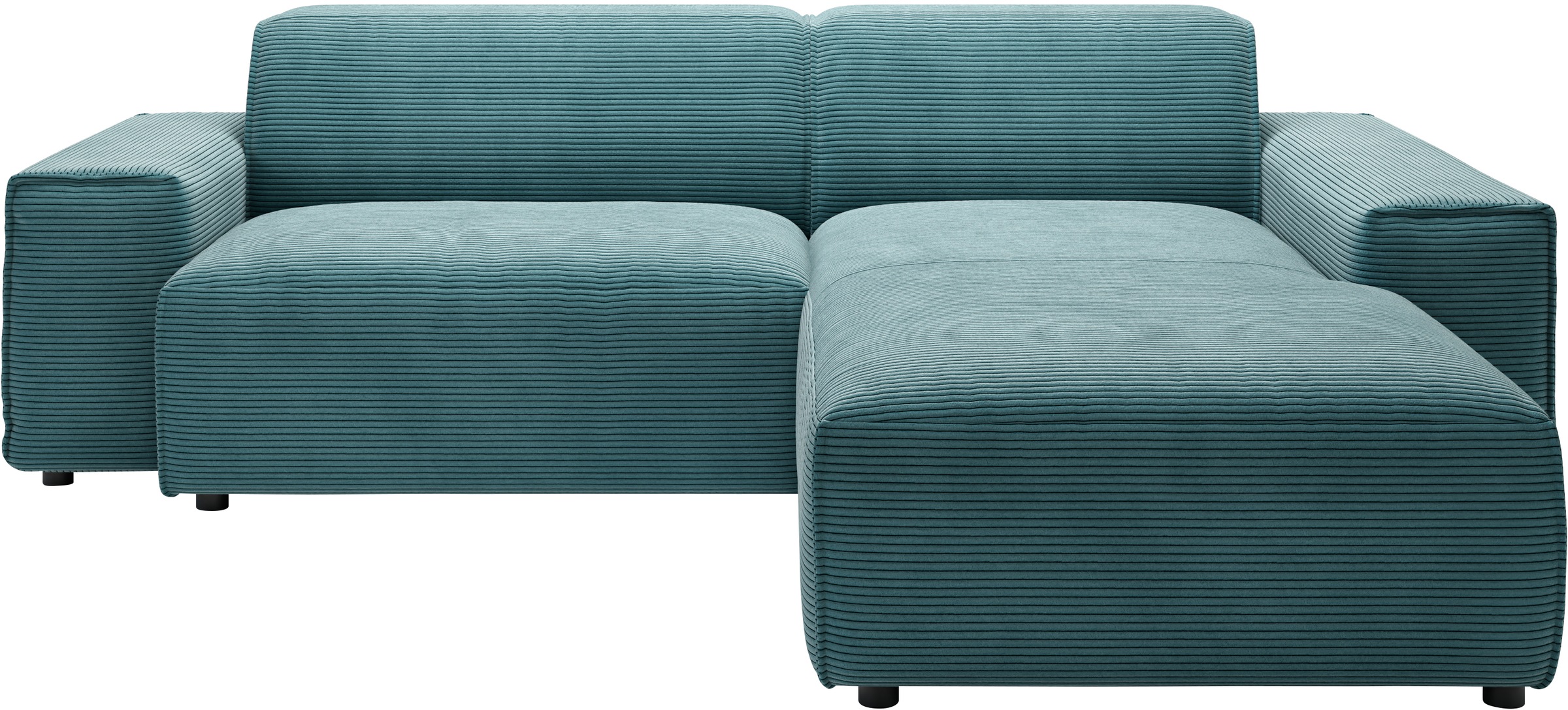 andas Ecksofa »Glimminge L-Form auch in Breitcord, Feincord + Easy care-Bezug,«, Breite 234, Zierkissen