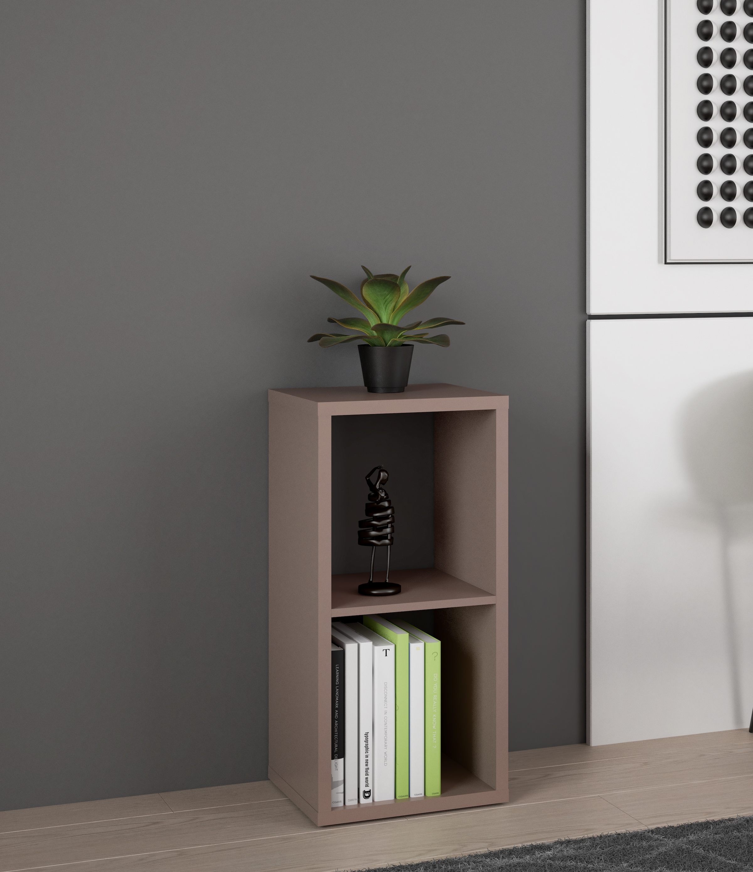 FORTE Standregal, Regal mit 2 Fächern, B/H/T 38,2x72,9x32,9 cm, langlebige günstig online kaufen