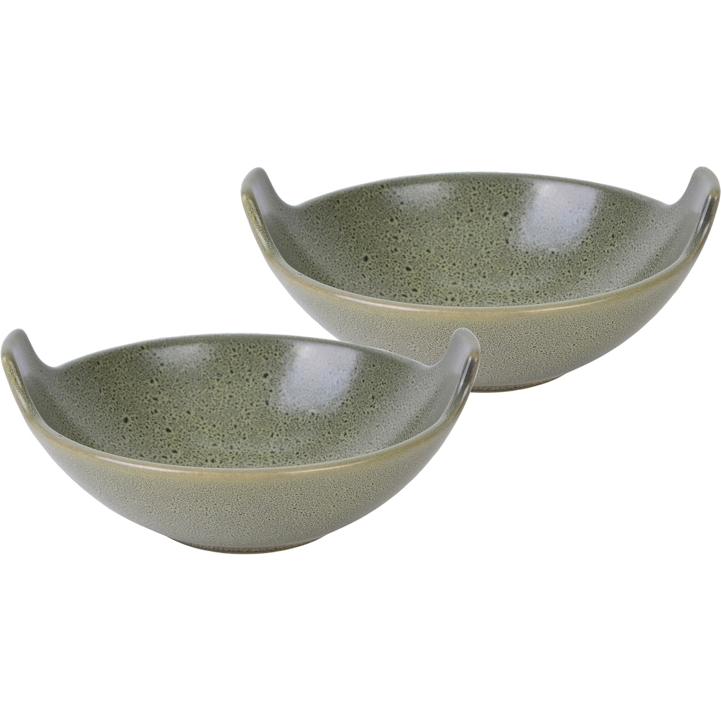 CreaTable Servierschale »Balti Dish«, 2 tlg., aus Steinzeug