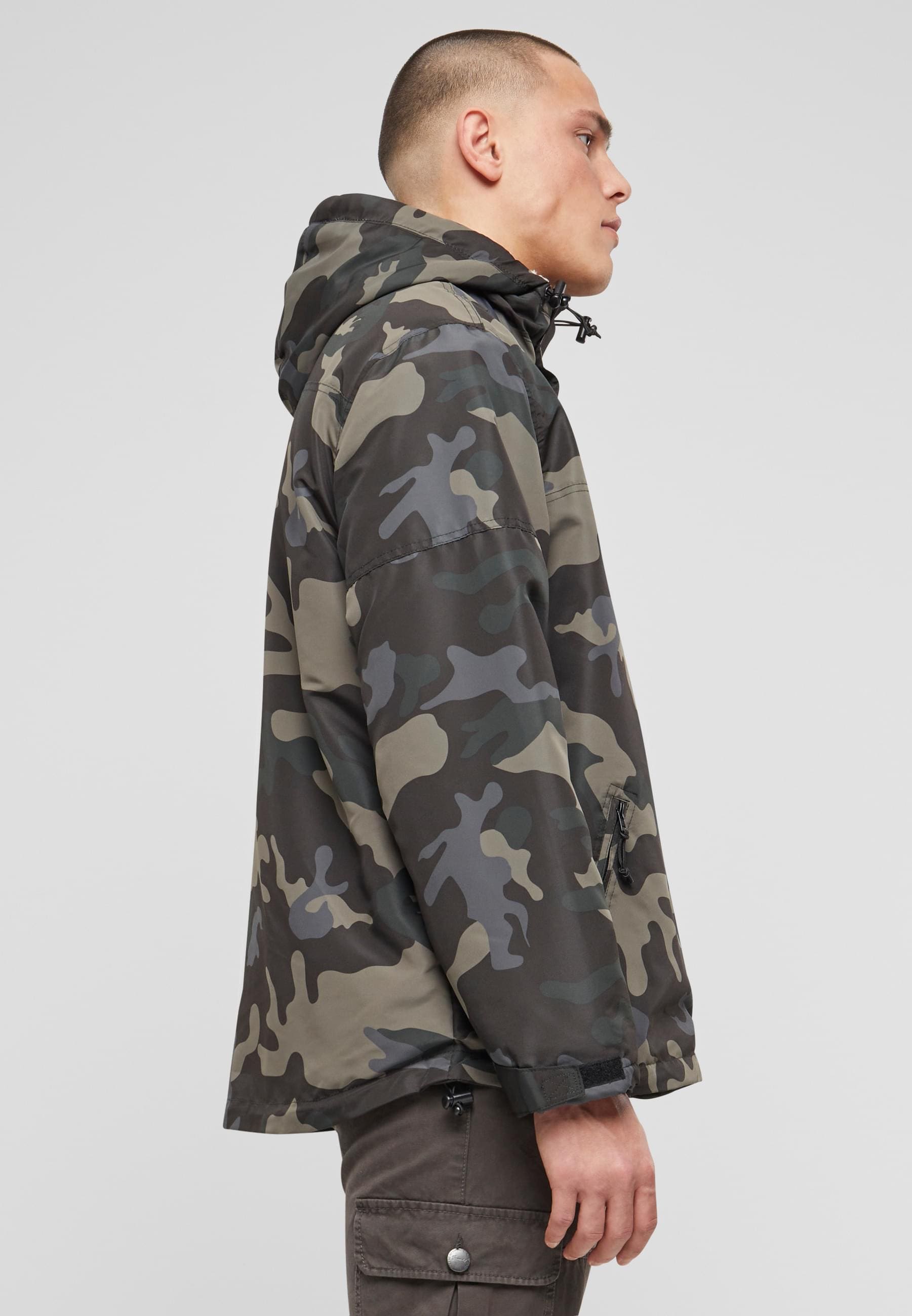 Brandit Allwetterjacke »Brandit Herren Windbreaker Sherpa« 1 Stk. tlg. mit Kapuze