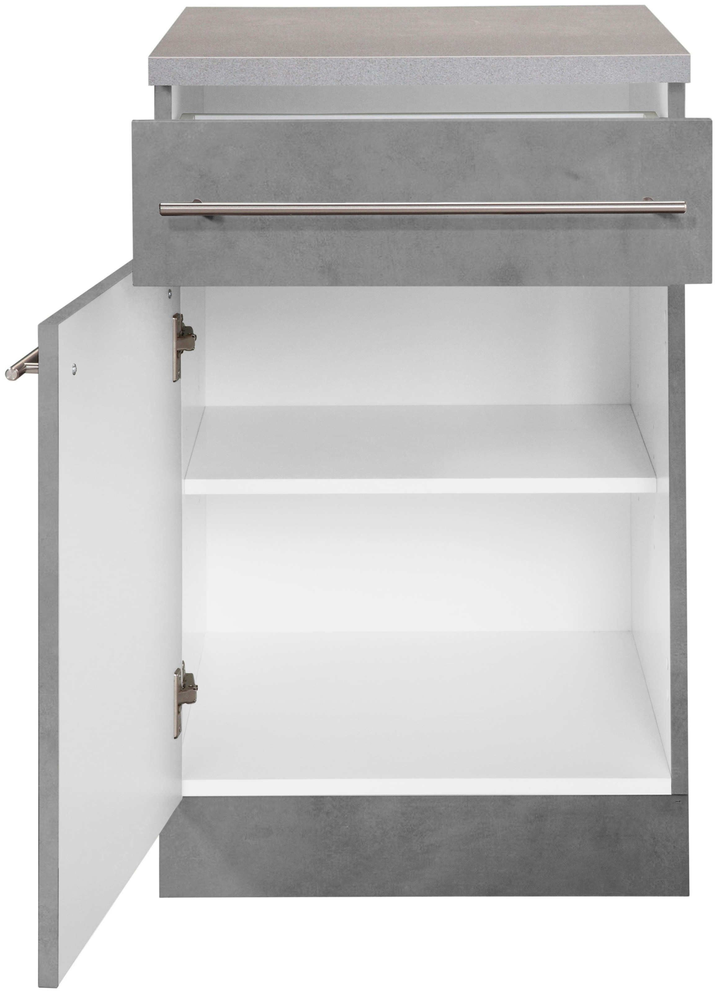 wiho Küchen Unterschrank »Chicago«, 40 cm breit, 1 Schubkasten und 1 Tür