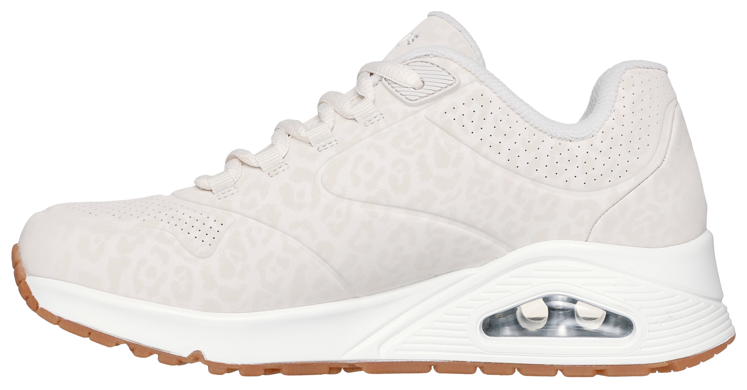 Skechers Sneaker »UNO-KAT-NEATO«, Leo Sneaker, Schnürschuh mit Air-Cooled Memory Foam