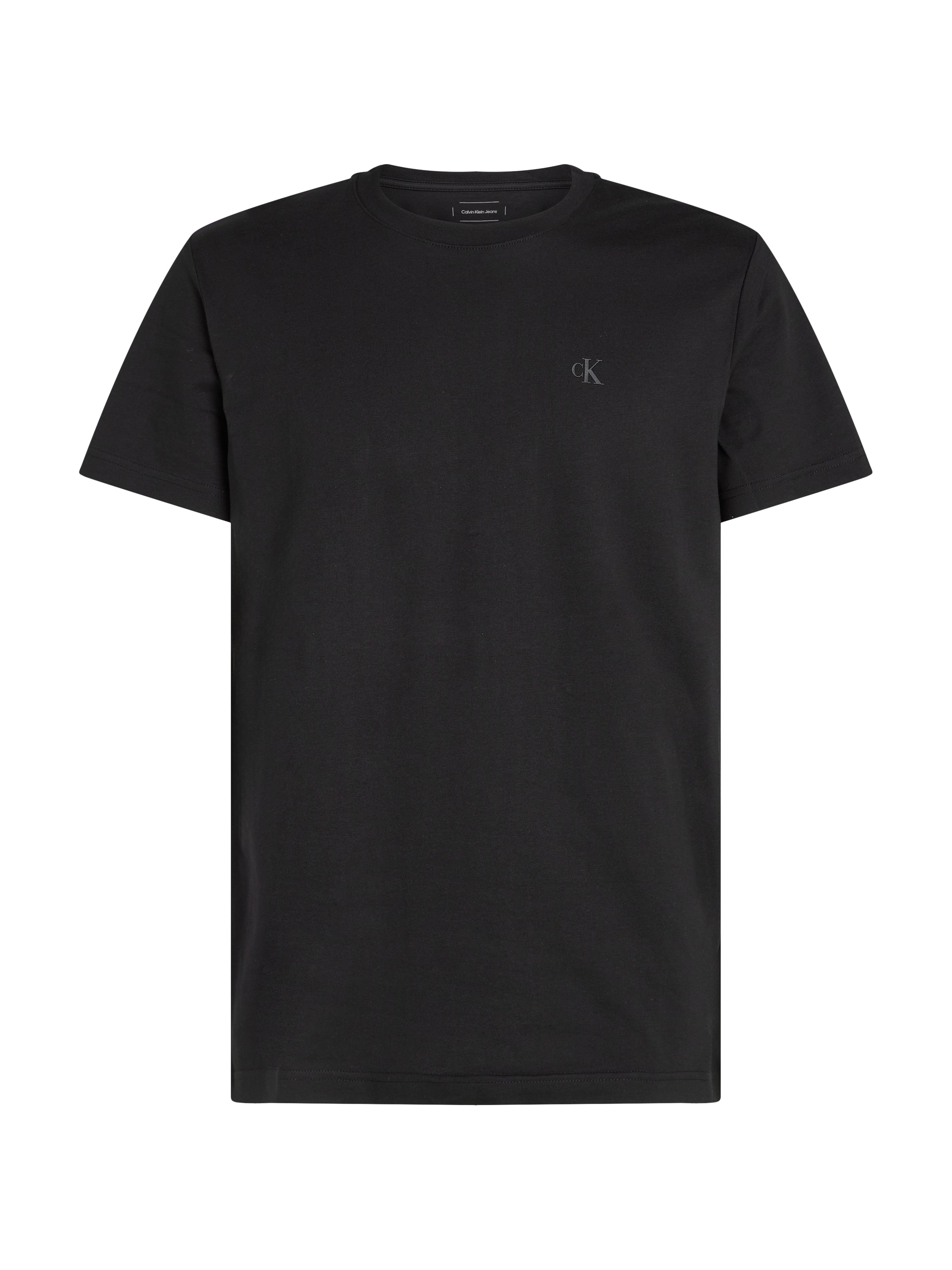 Calvin Klein Jeans T-Shirt »TEXTURED MONOLOGO TEE«, mit Backprint