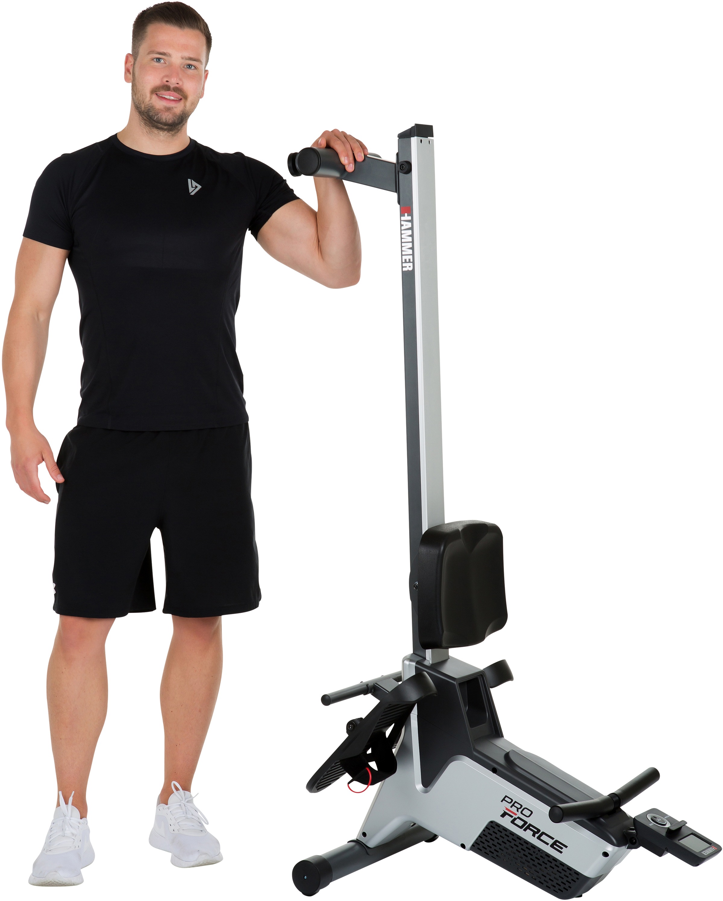 Hammer Rudergerät »Pro Force  II« Rudermaschine, Magnetbremse, klappbar