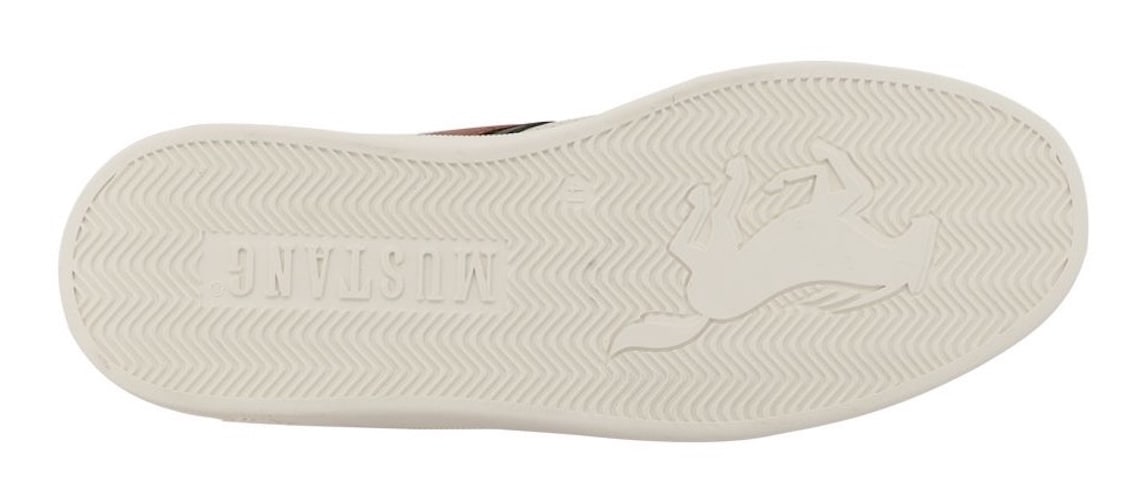 Mustang Shoes Sneaker »Romeo«  Schnürschuh, Halbschuh, Freizeitschuh mit modischen Kontrastbesätzen