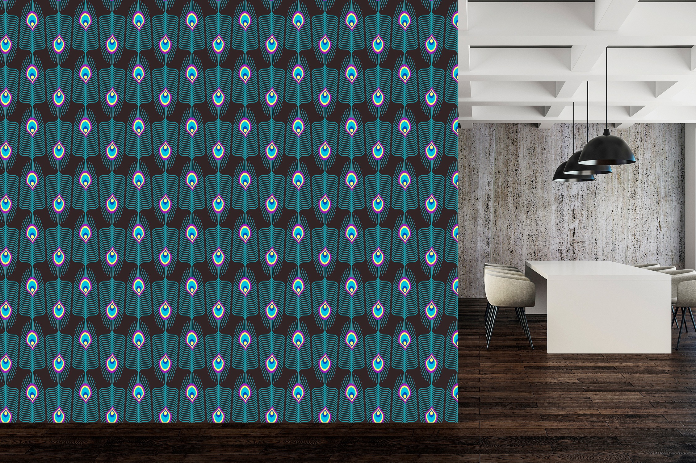 queence Vinyltapete »Felicia«, bedruckt-Barock-Antikoptik-Kunst, 90x250cm, selbstklebend, kinderleichte Anbringung, Sticker
