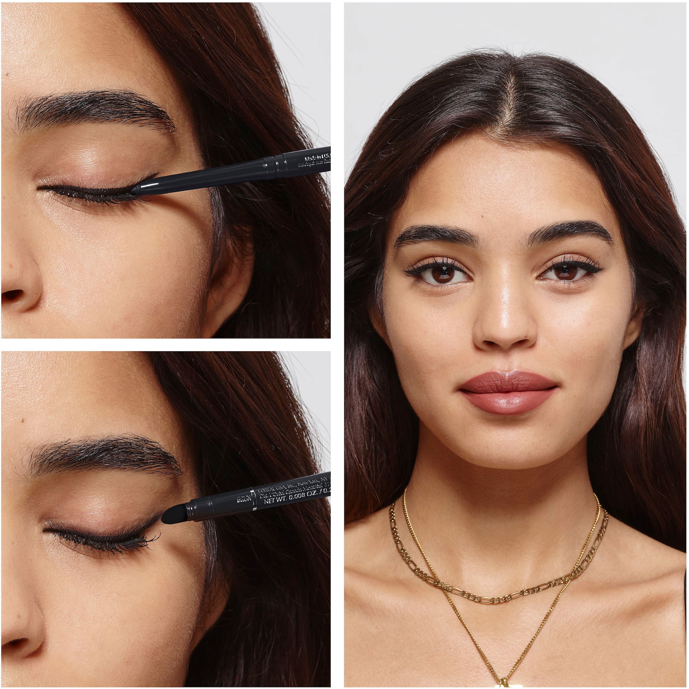 L'ORÉAL PARIS Eyeliner »Infallible Automatic Grip«, mit ausdrucksstarken Ergebnissen