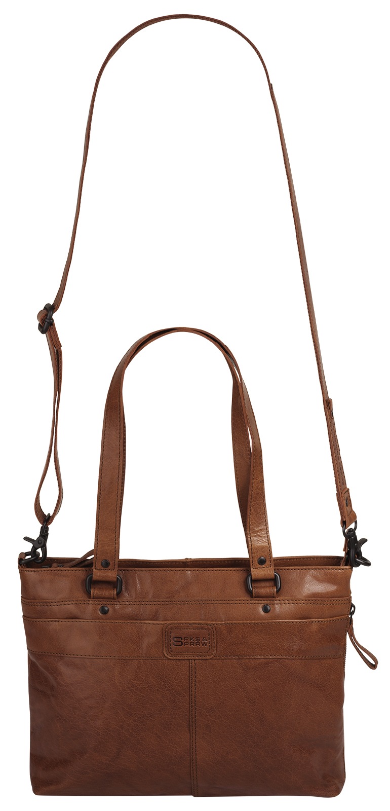 Spikes & Sparrow Shopper, echt Leder