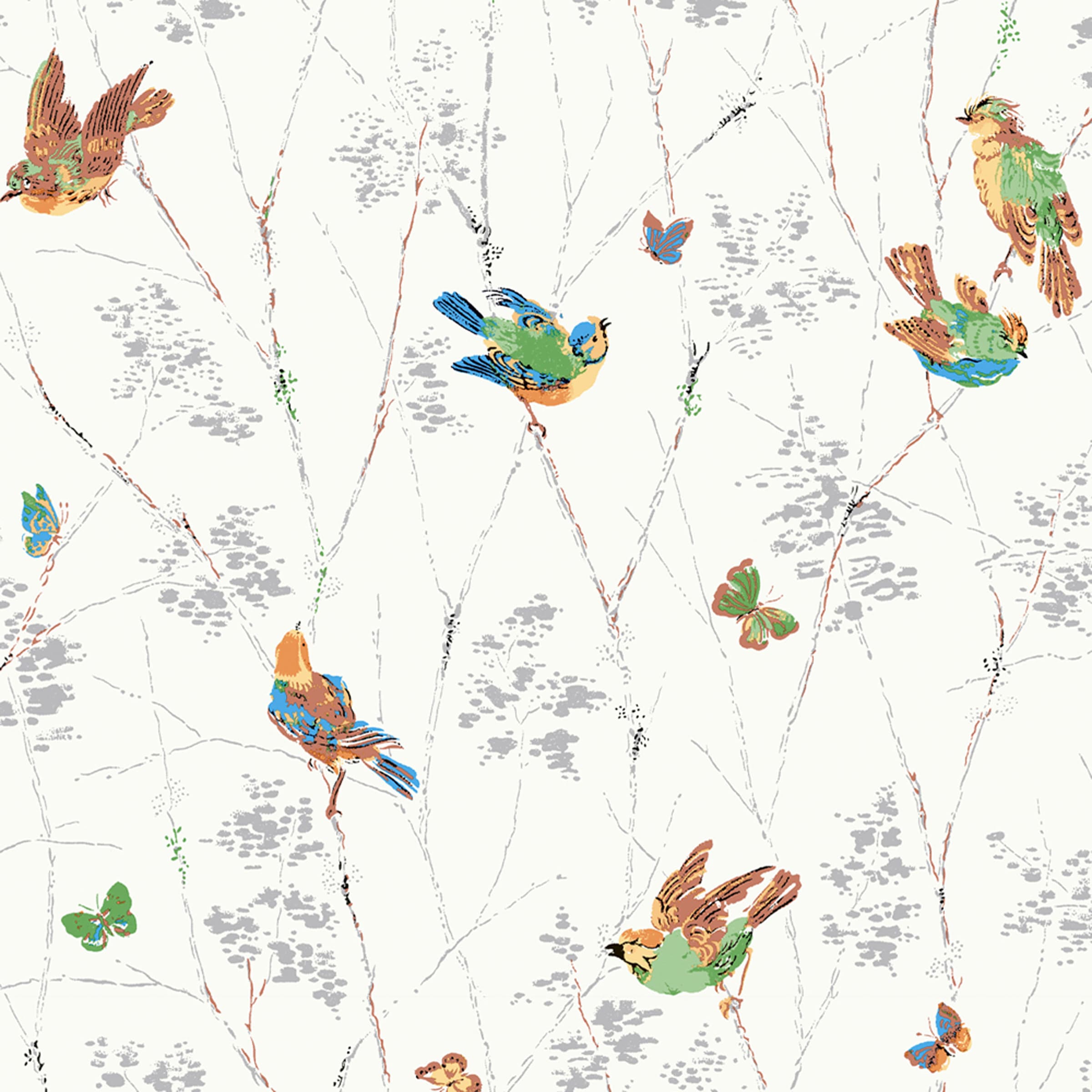 LAURA ASHLEY Vliestapete »Aviary«, Motiv, Motiv günstig online kaufen