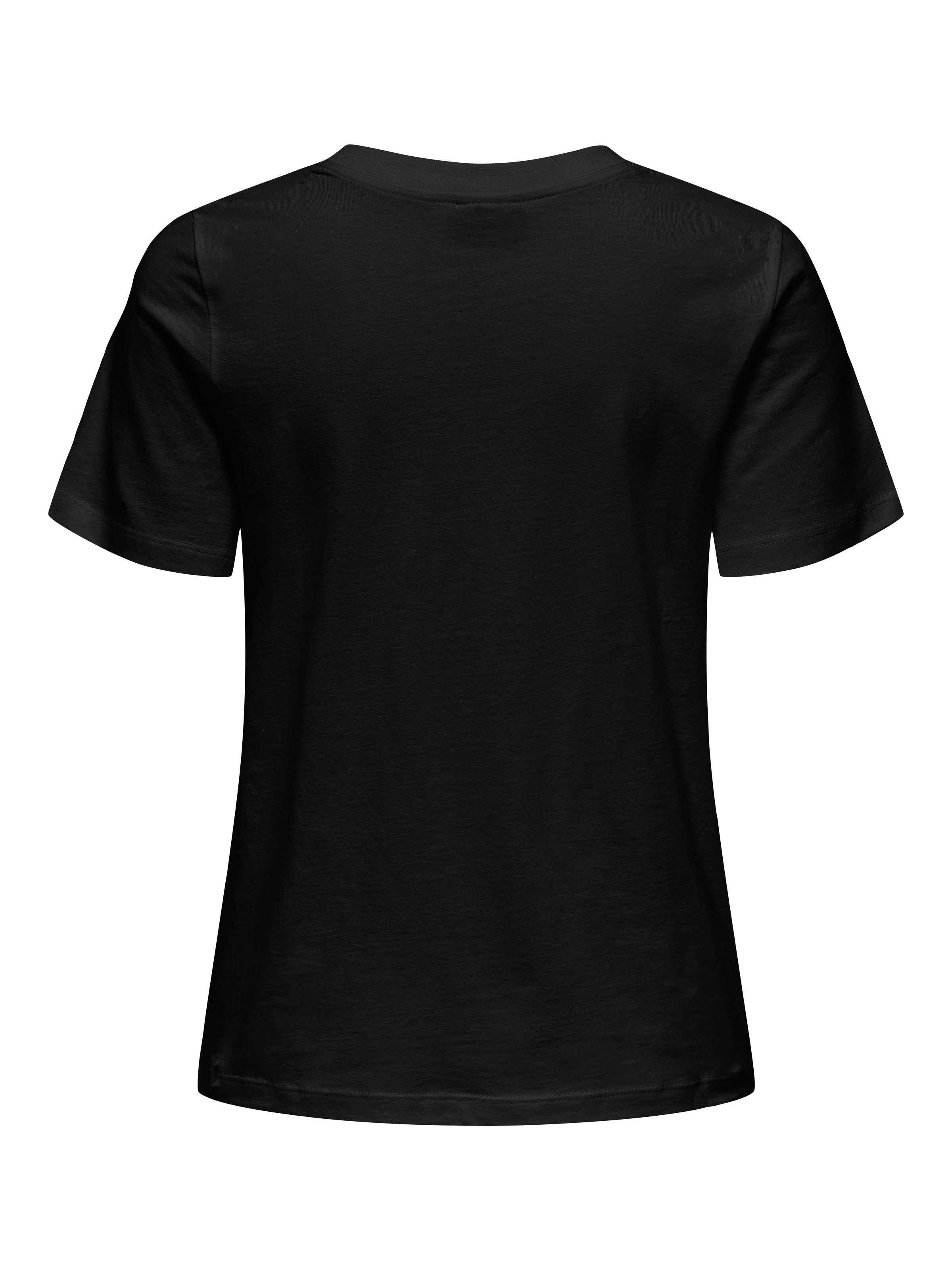 JDY Kurzarmshirt »JDYPISA S/S PRINT TOP JRS NOOS«, mit Herz Stickerei
