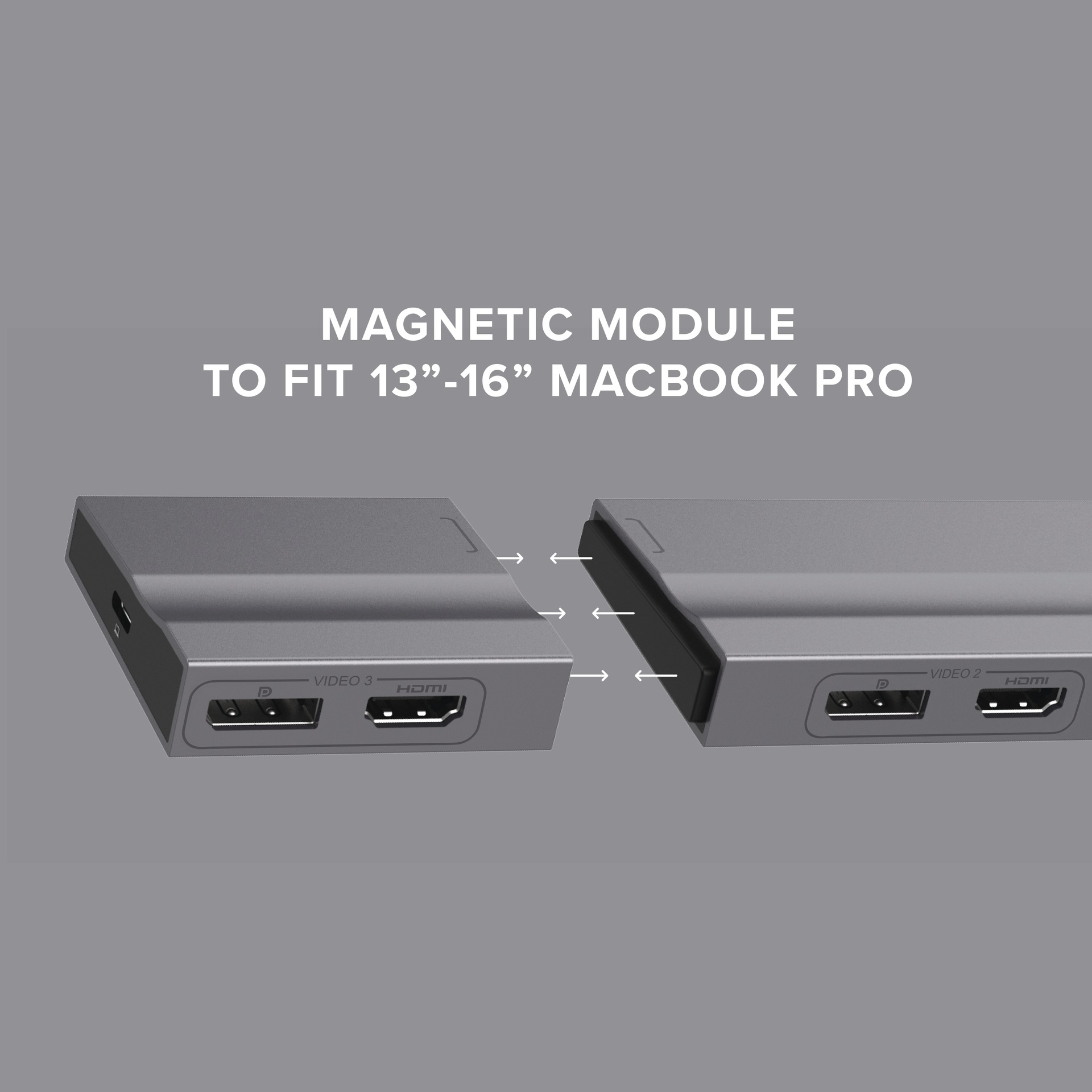 Targus Laptop-Dockingstation »HyperDrive 4K Multi-Display Dock für 13”-16” MacBooks«