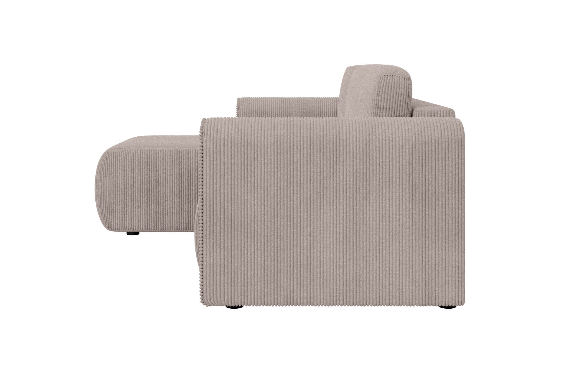 INOSIGN Ecksofa »Zacharia wahlweise Schlafsofa mit Bettkasten, B/T/H 250/166/86 cm«, L-Form mit Wellenunterfederung, Recamiere beidseitig montierbar
