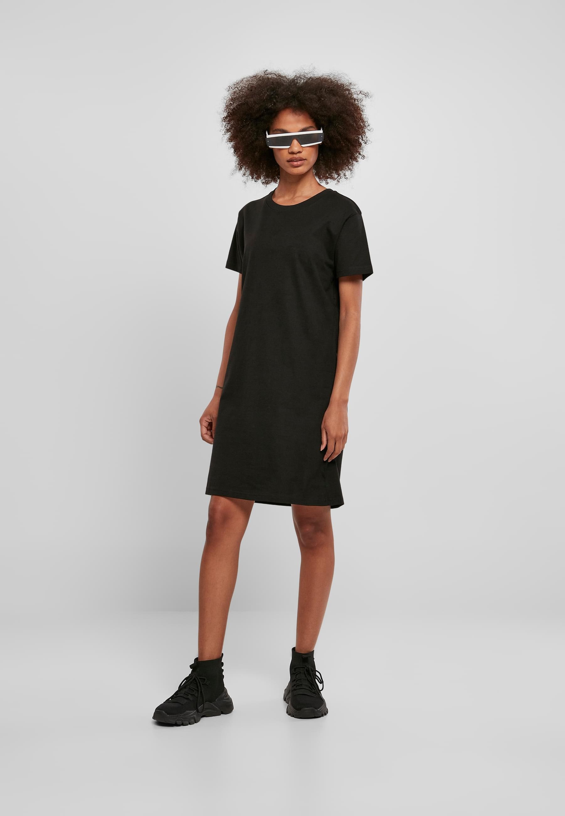 URBAN CLASSICS Shirtkleid »Urban Classics Damen Ladies Recycled Cotton Boxy Tee Dress« 1 Stk. tlg.