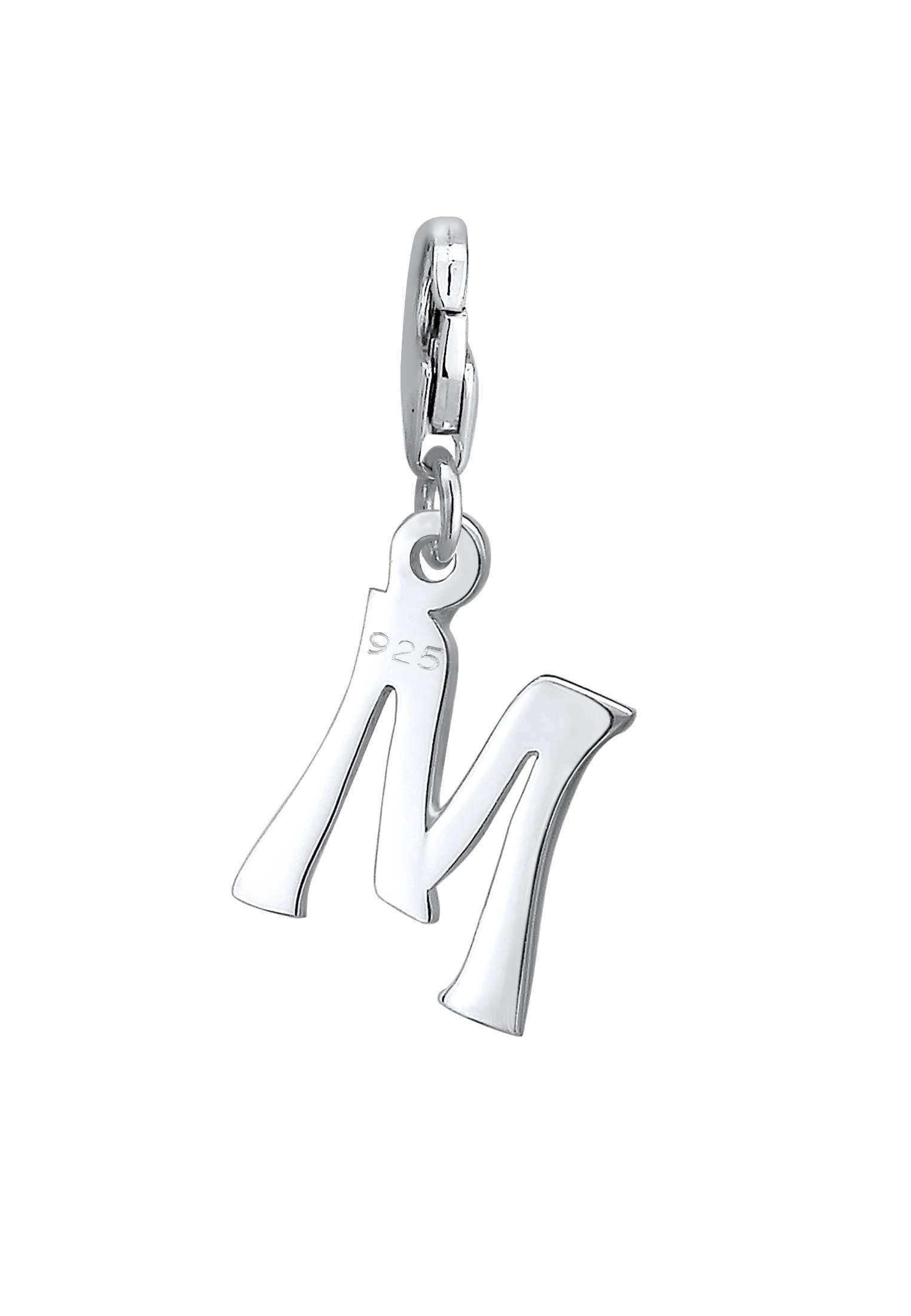 Nenalina Charm-Einhänger »Buchstabe Anhänger Initialen Modern 925 Silber«