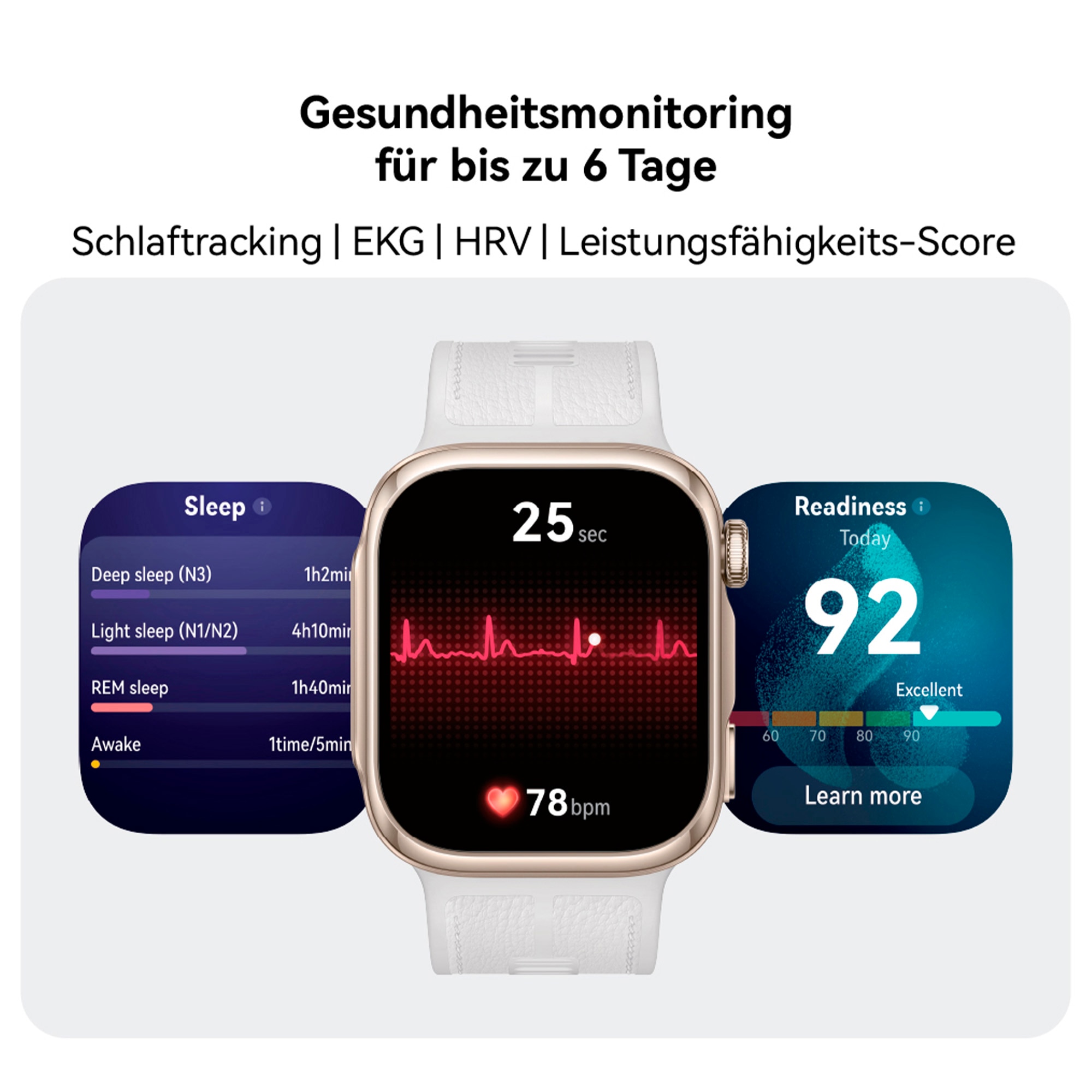 Huawei Smartwatch »Watch D3 Blutdruck«(/ 1,92 ″)