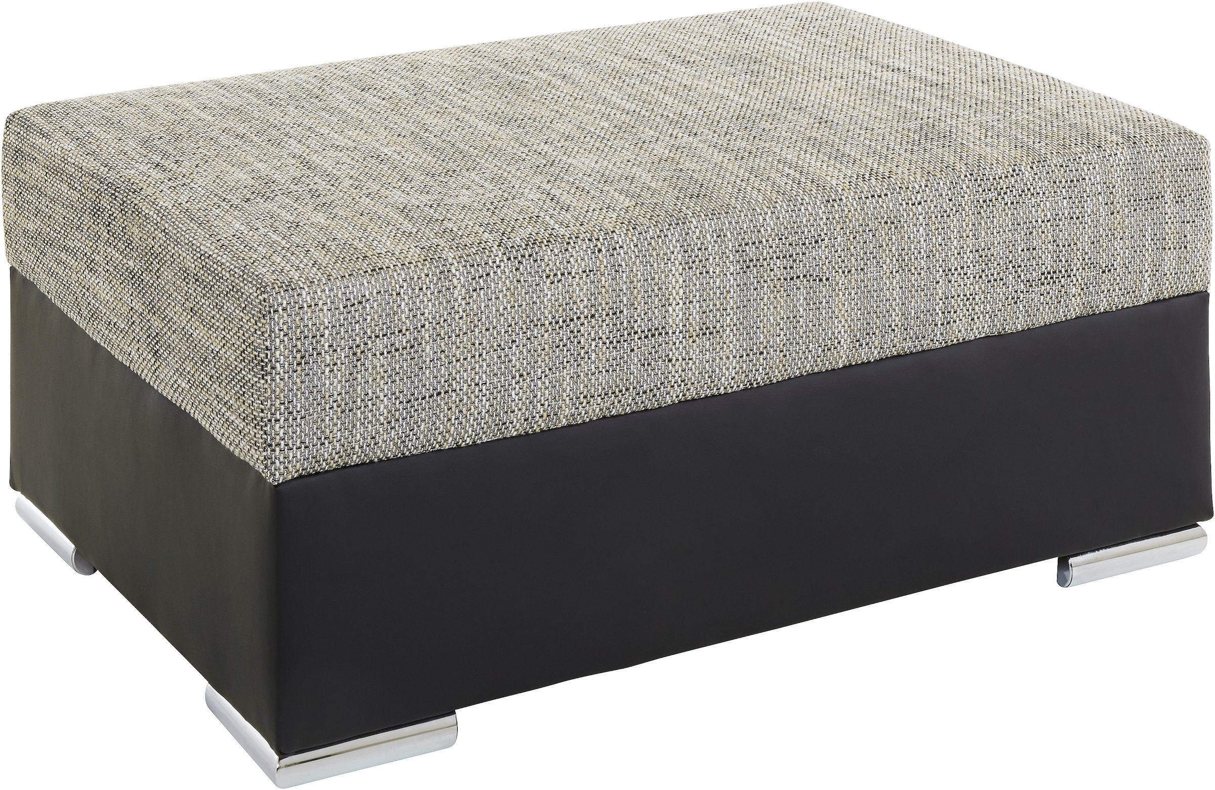 COLLECTION AB Hocker »John«, Frei im Raum stellbar, wahlweise mit Federkern
